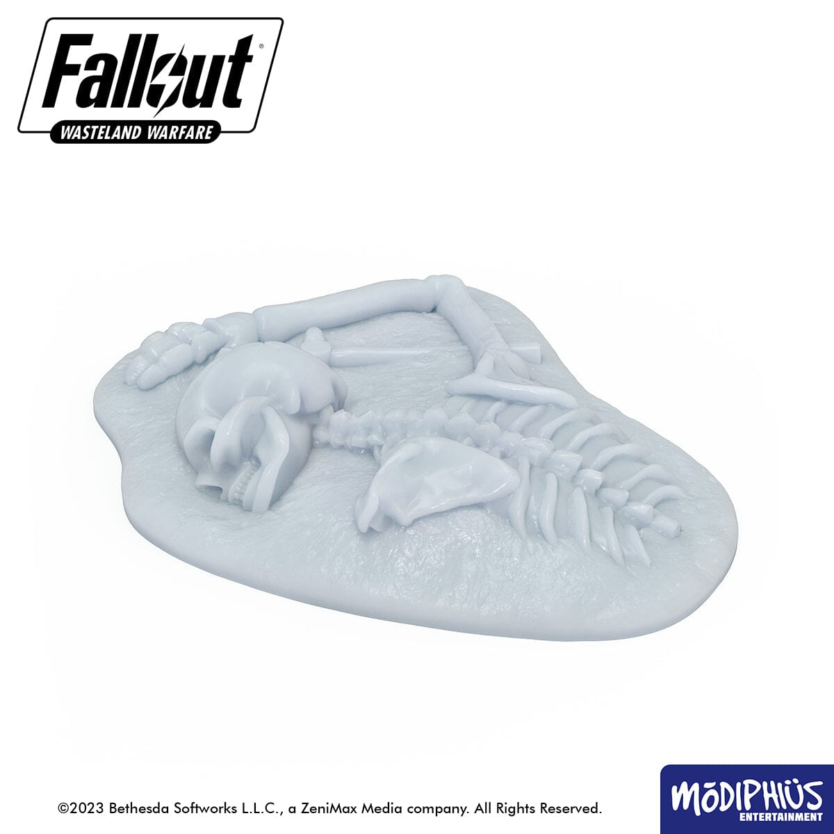 Modiphius Fallout Wasteland Warfare Skulls & Bones greebles STL