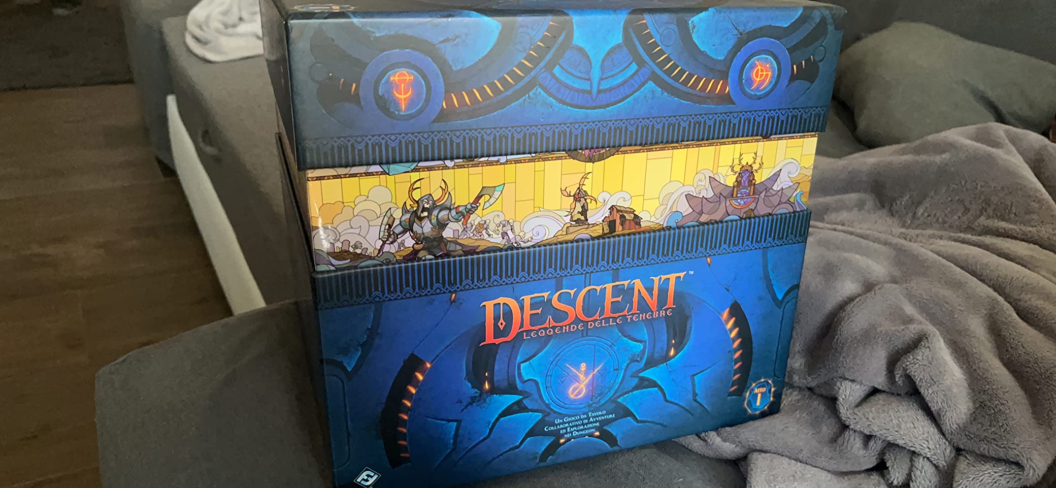 Asmodee Descent Leggende delle Tenebre gioco tavolo con app italiano