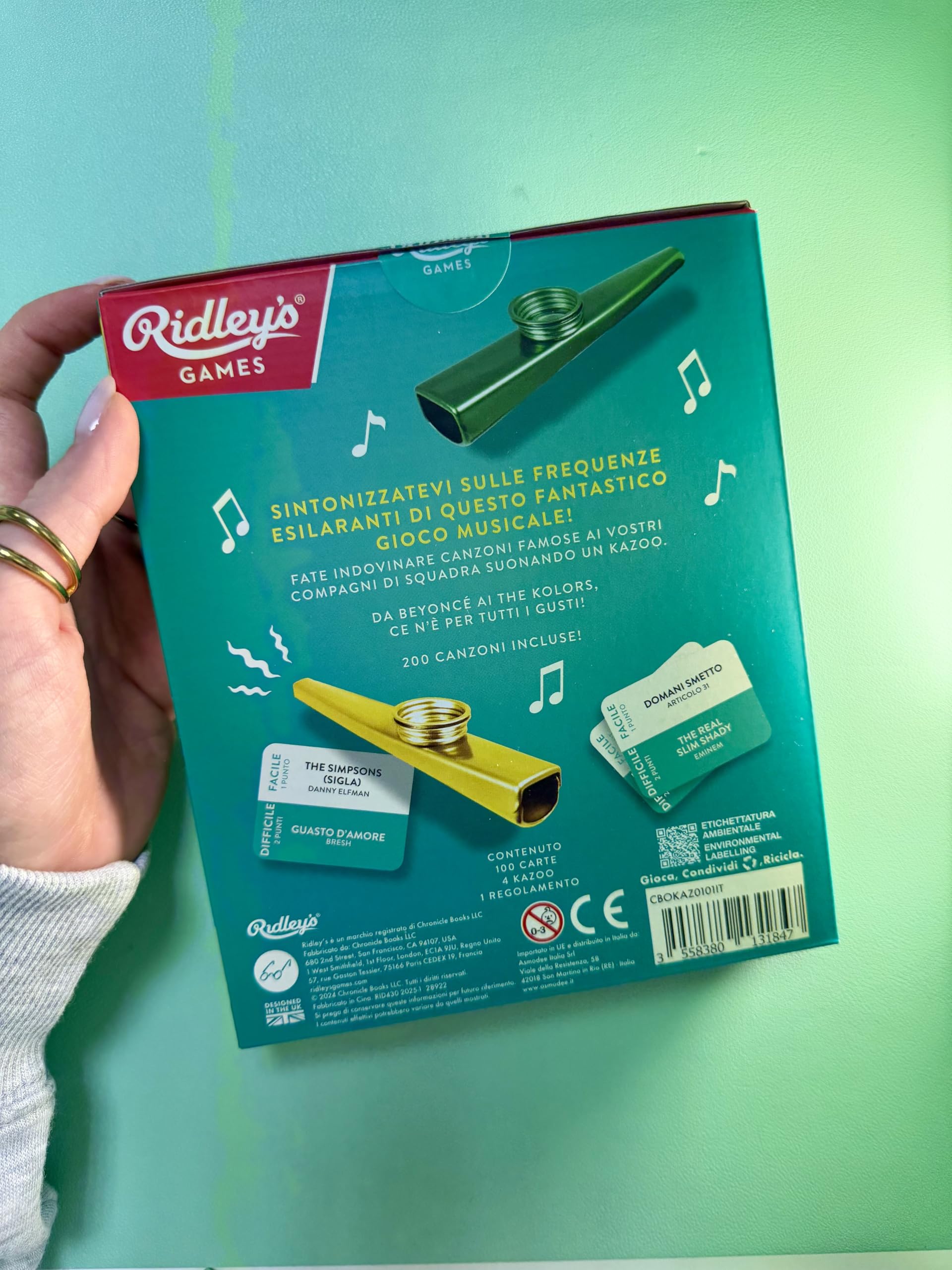 Asmodee Kazoo That Tune party game musicale con kazoo