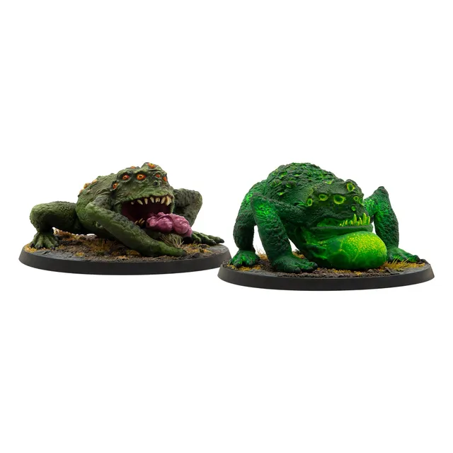 Fallout Miniatures Radtoads set 2 miniature resina 32mm