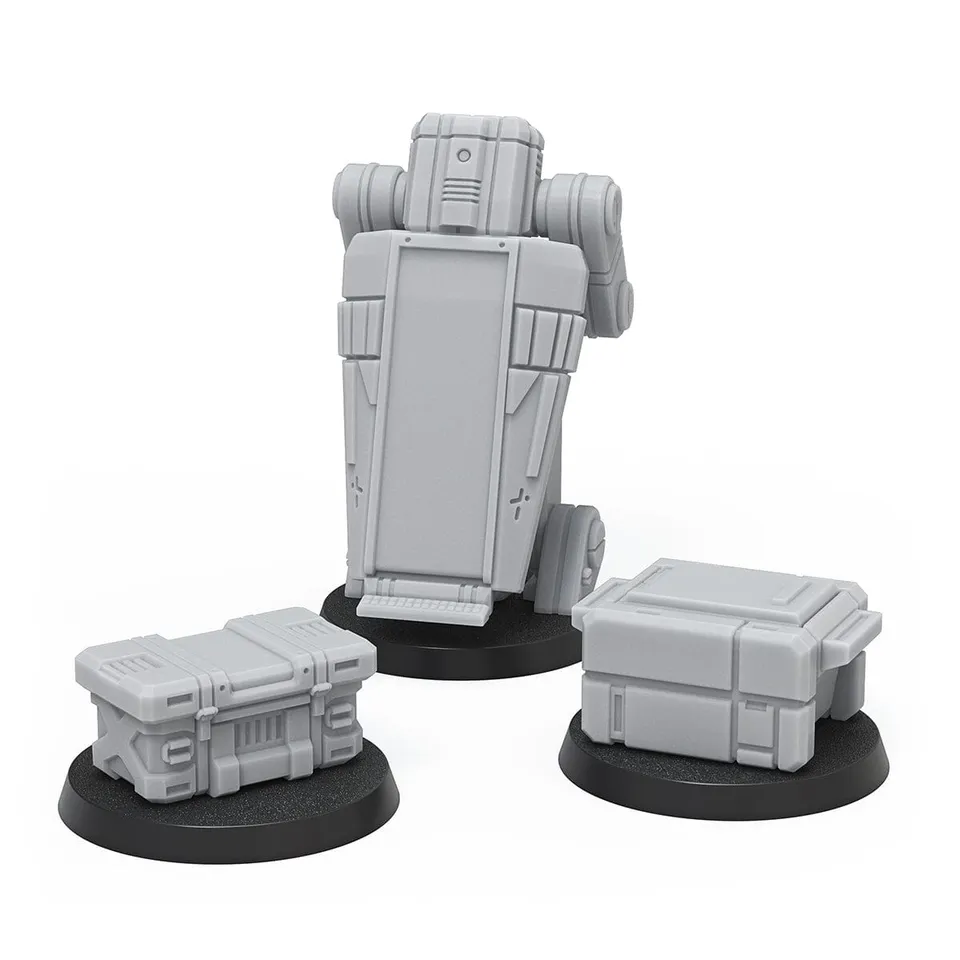 Modiphius Mass Effect Board Game miniature scenici alpha resina 21 pezzi