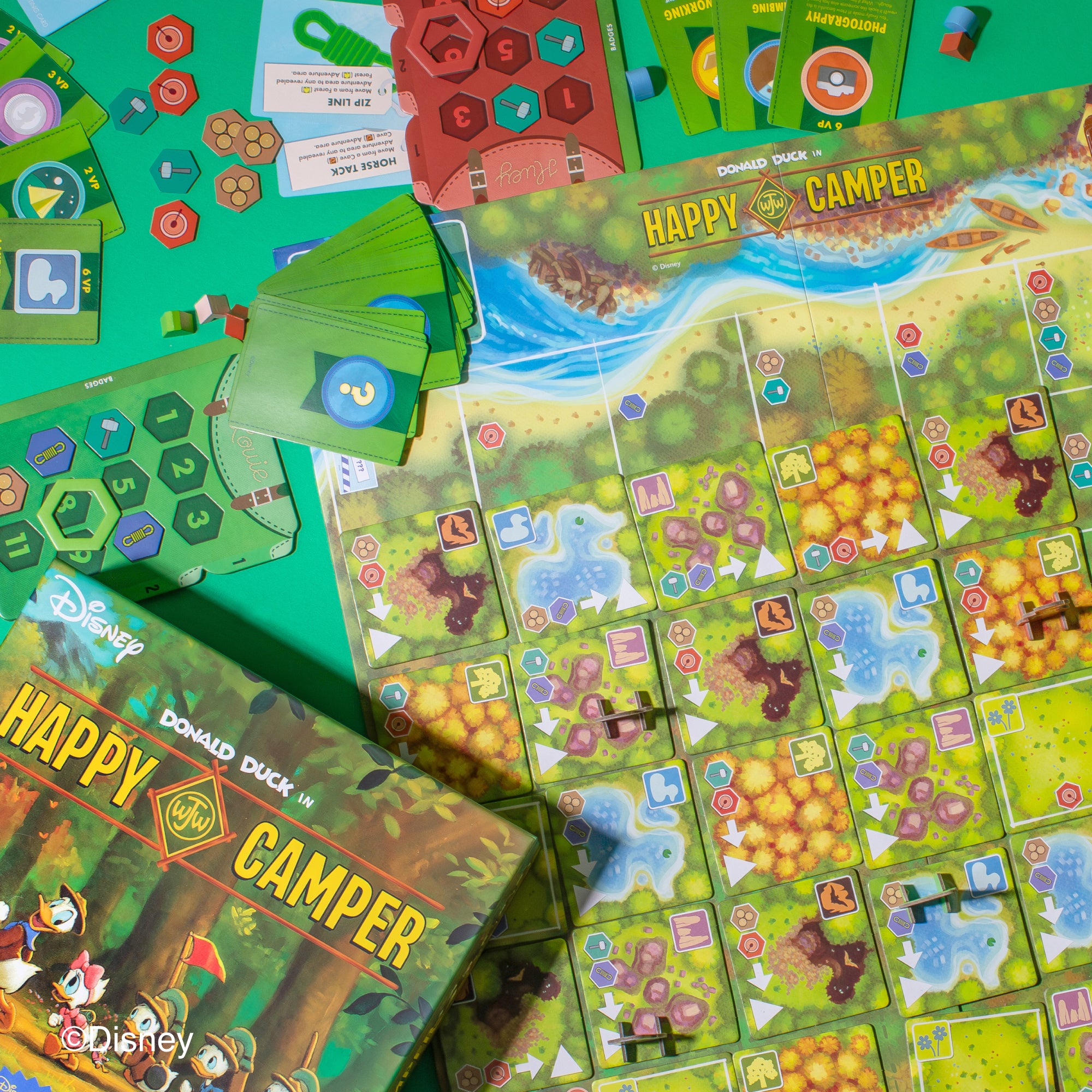 Maestro Media Disney Donald Duck Happy Camper gioco da tavolo
