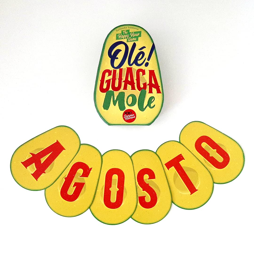 Asmodee Party Games Olé! Guacamole gioco di carte 2-8 giocatori