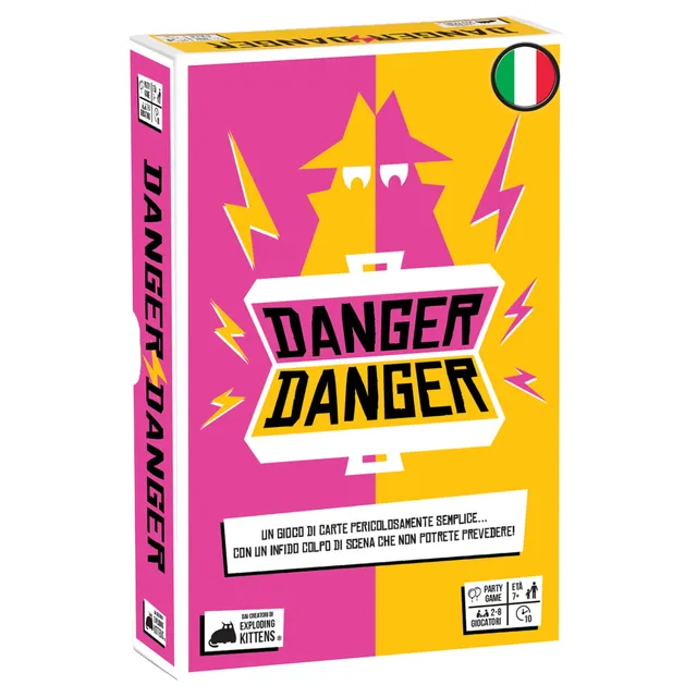 Asmodee Danger Danger gioco di carte party 2-8 giocatori