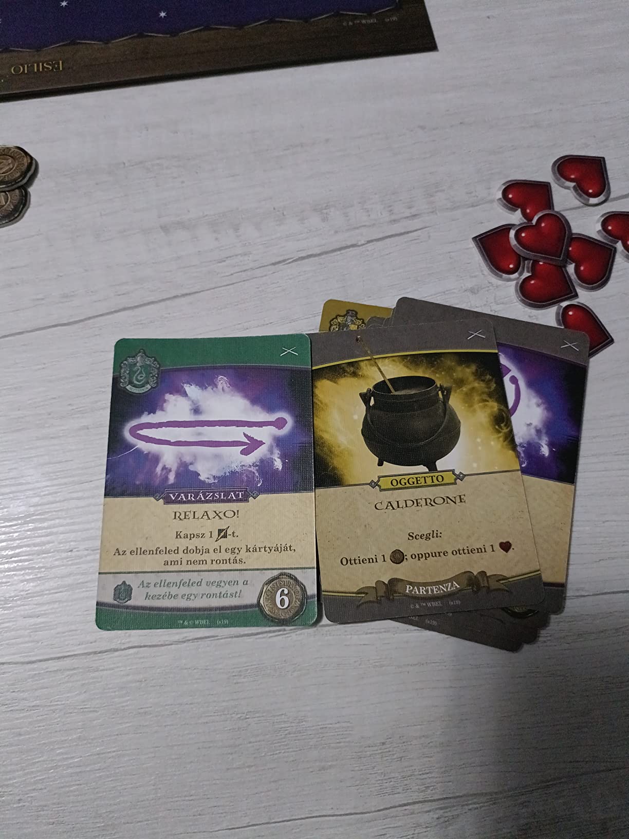 Asmodee Harry Potter Hogwarts Battle Gioco Carte Duello 2 Gioc