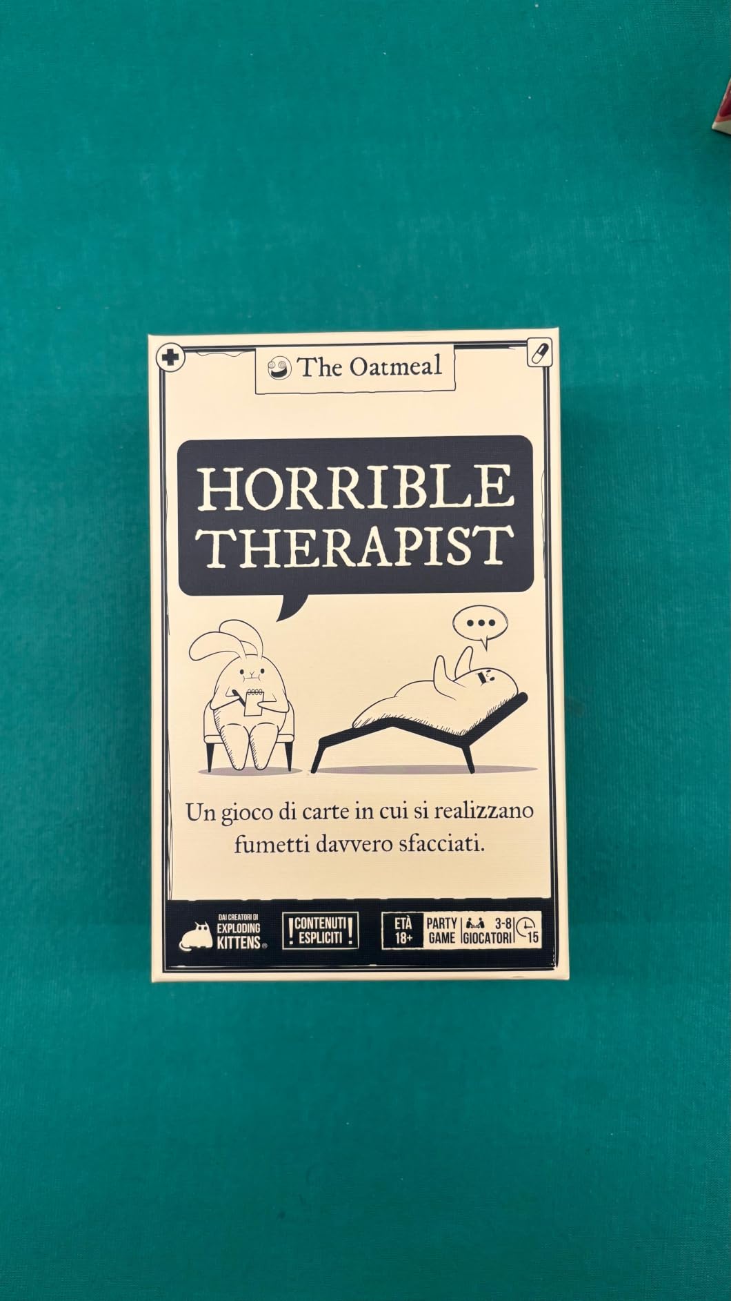 Asmodee Party Games Horrible Therapist gioco carte adulti 18+