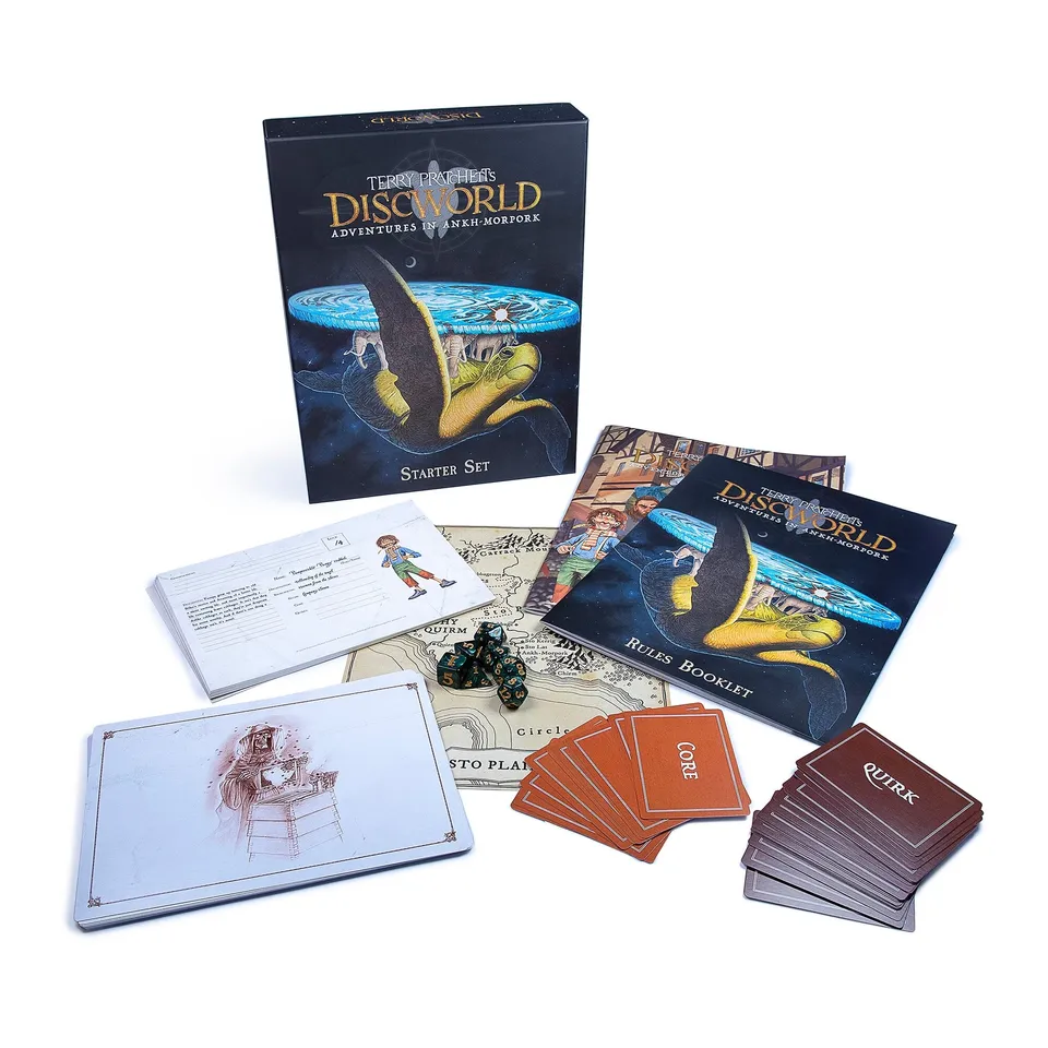 Modiphius Discworld Adventures in Ankh-Morpork Starter Set gioco di ruolo