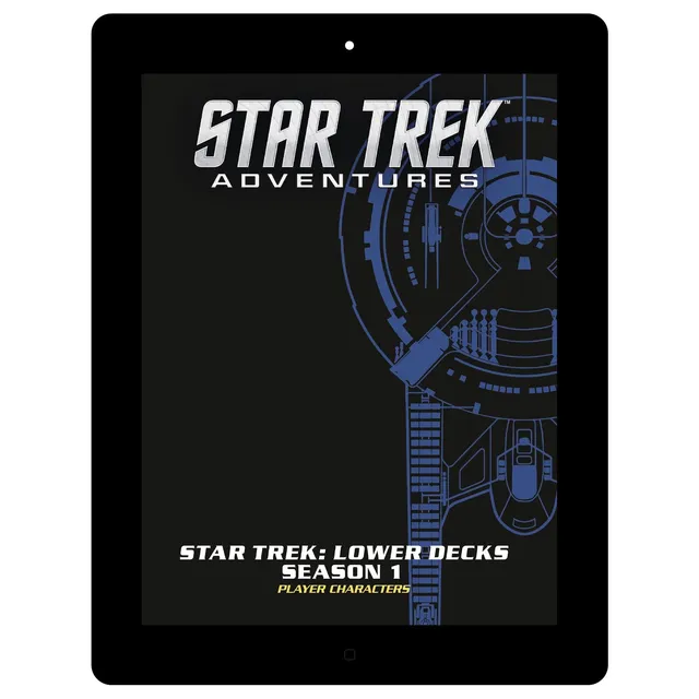 Modiphius Star Trek Adventures Lower Decks Crew Pack PDF gioco ruolo