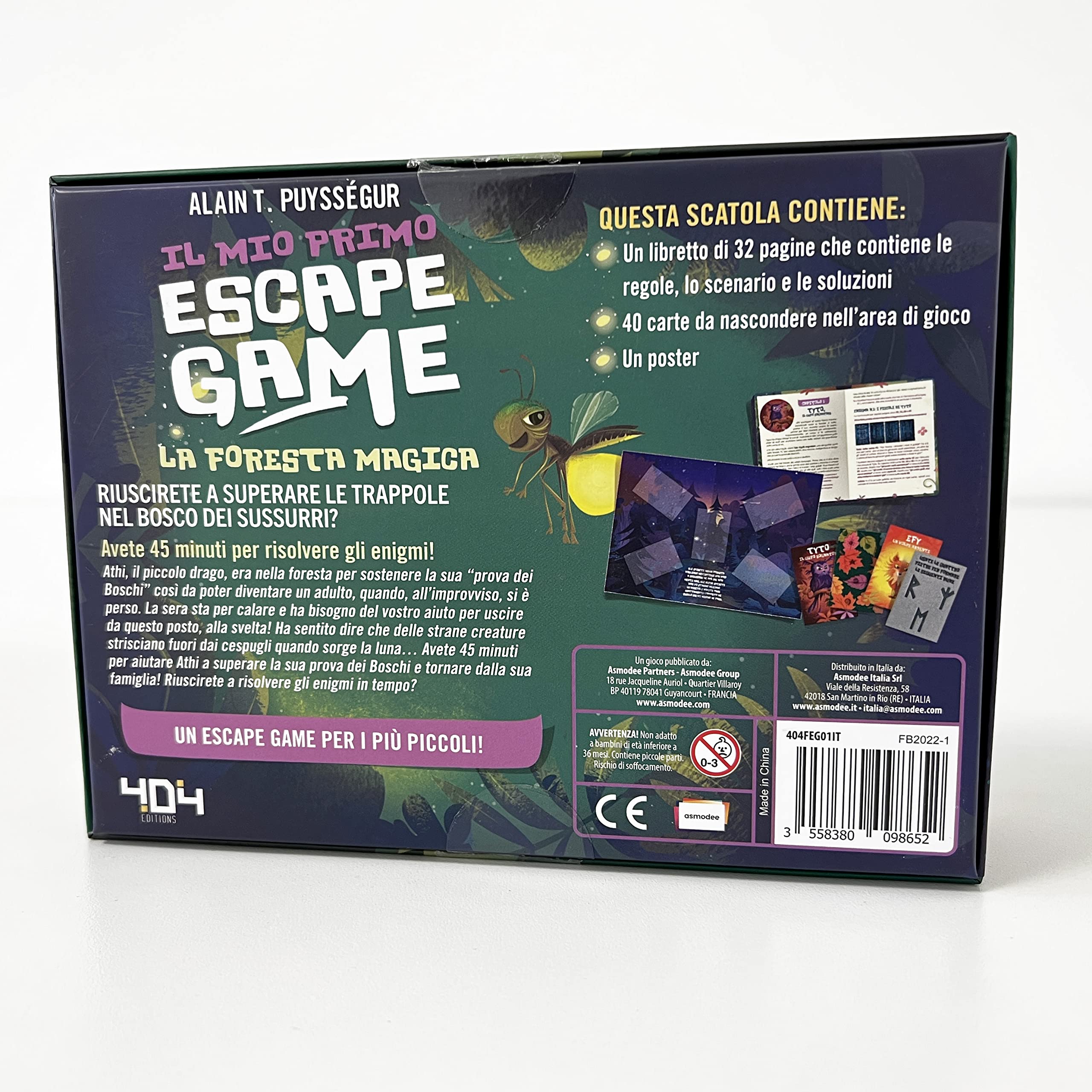 Asmodee Escape Box Foresta Magica gioco bambini 2-5