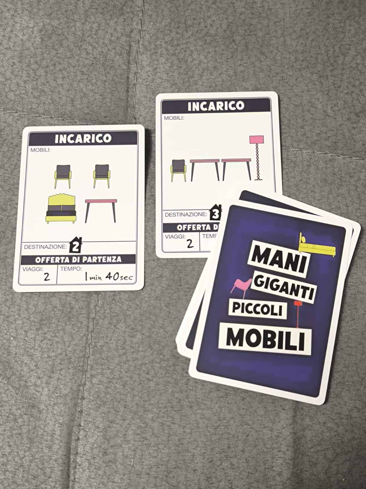 Asmodee Mani Giganti Piccoli Mobili gioco destrezza 3-8 giocatori