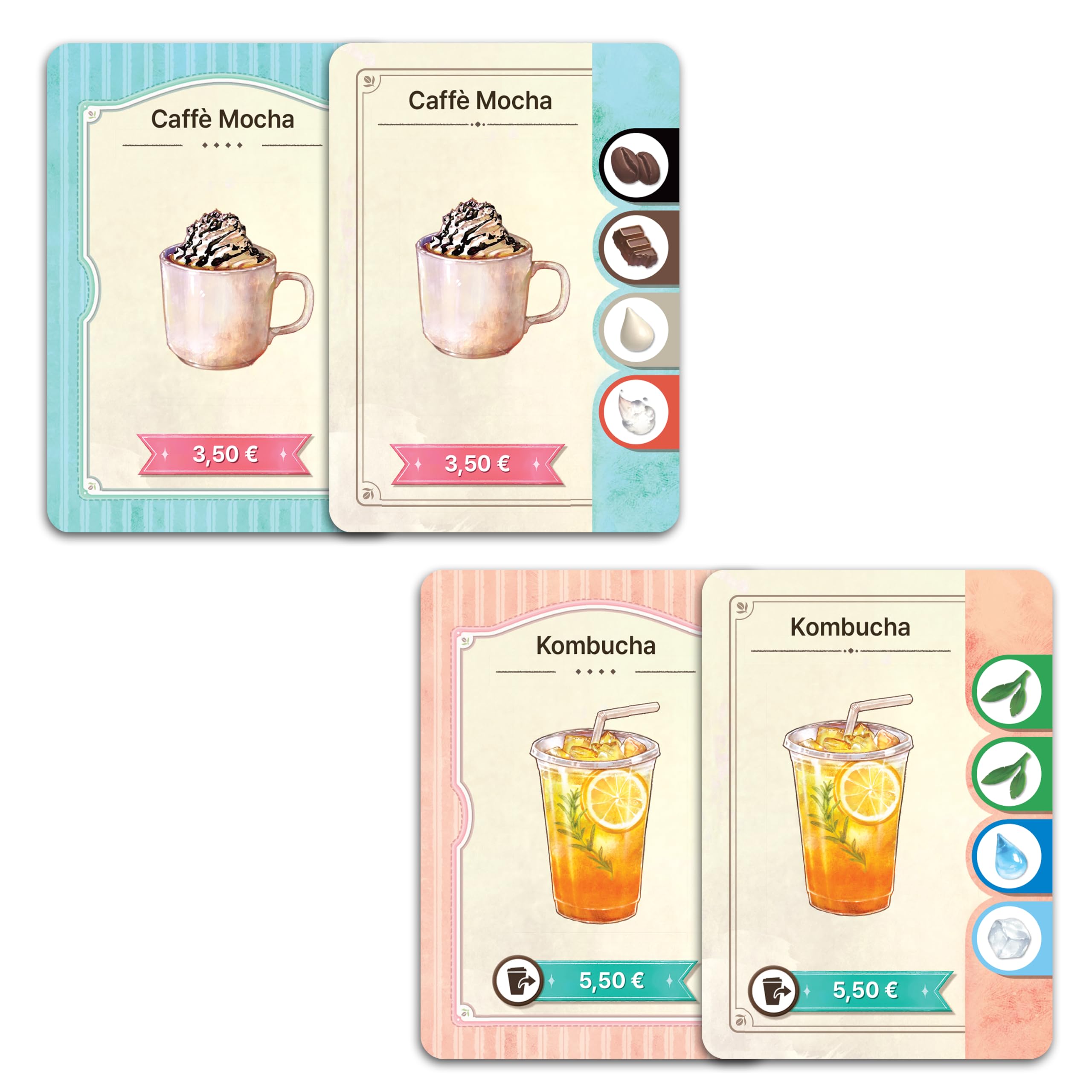 Asmodee Coffee Rush Grab & Go Gioco Carte da Viaggio