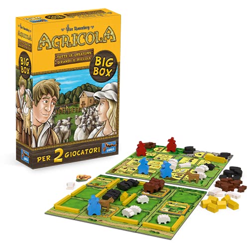 Asmodee Agricola Tutte Creature gioco 2 giocatori Big Box 30 min