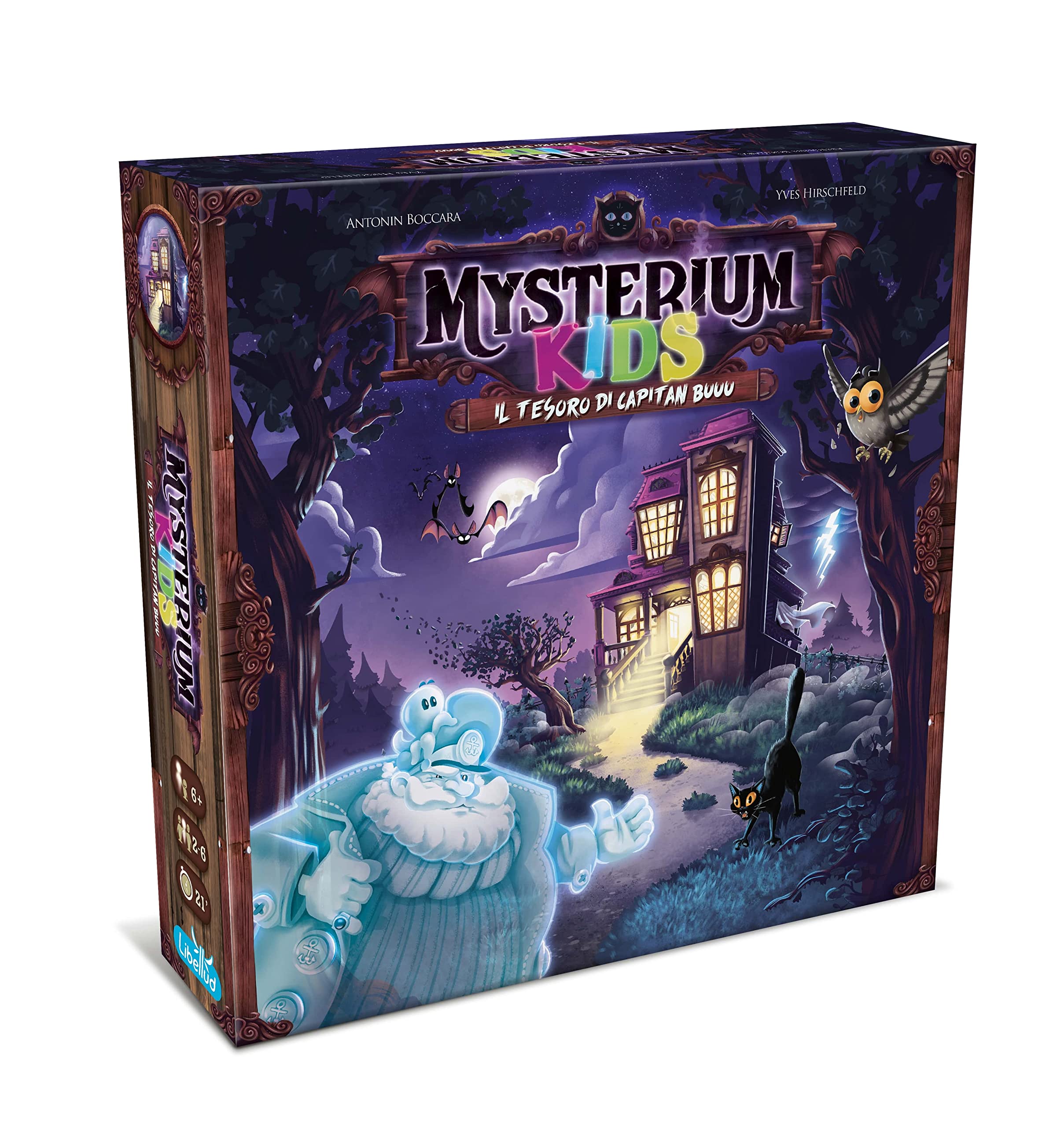 Asmodee Giochi per Bambini Mysterium Kids Tesoro Capitan Buu