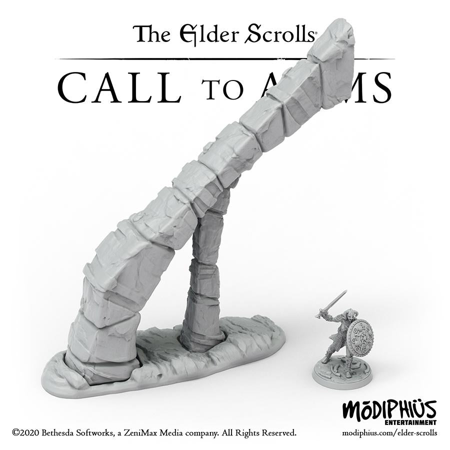 Modiphius Elder Scrolls Call to Arms Bleak Falls Barrow set terreno resina