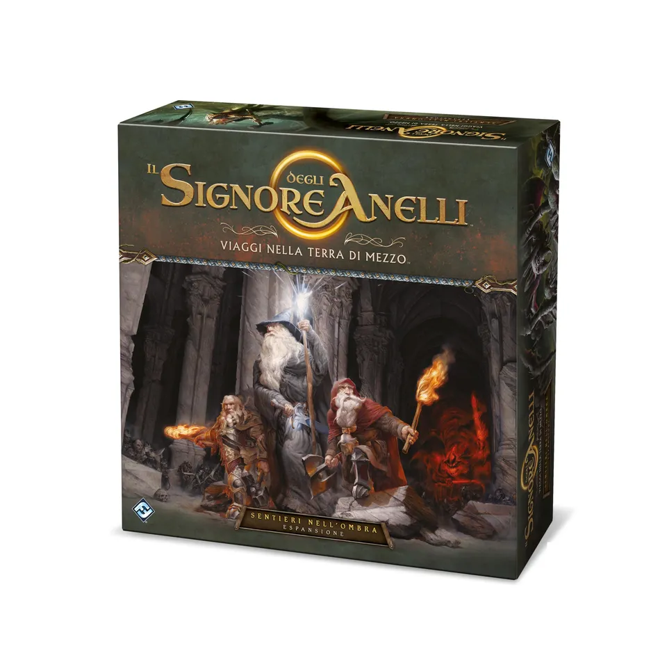 Asmodee Viaggi Terra di Mezzo Sentieri Ombra Espansione ITA