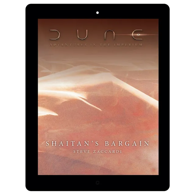 Modiphius Dune Shaitan's Bargain avventura PDF Harkonnen