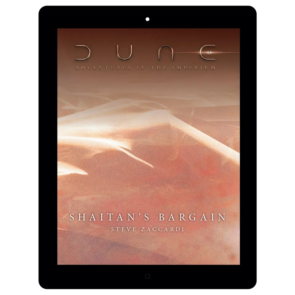 Modiphius Dune Shaitan's Bargain avventura PDF Harkonnen