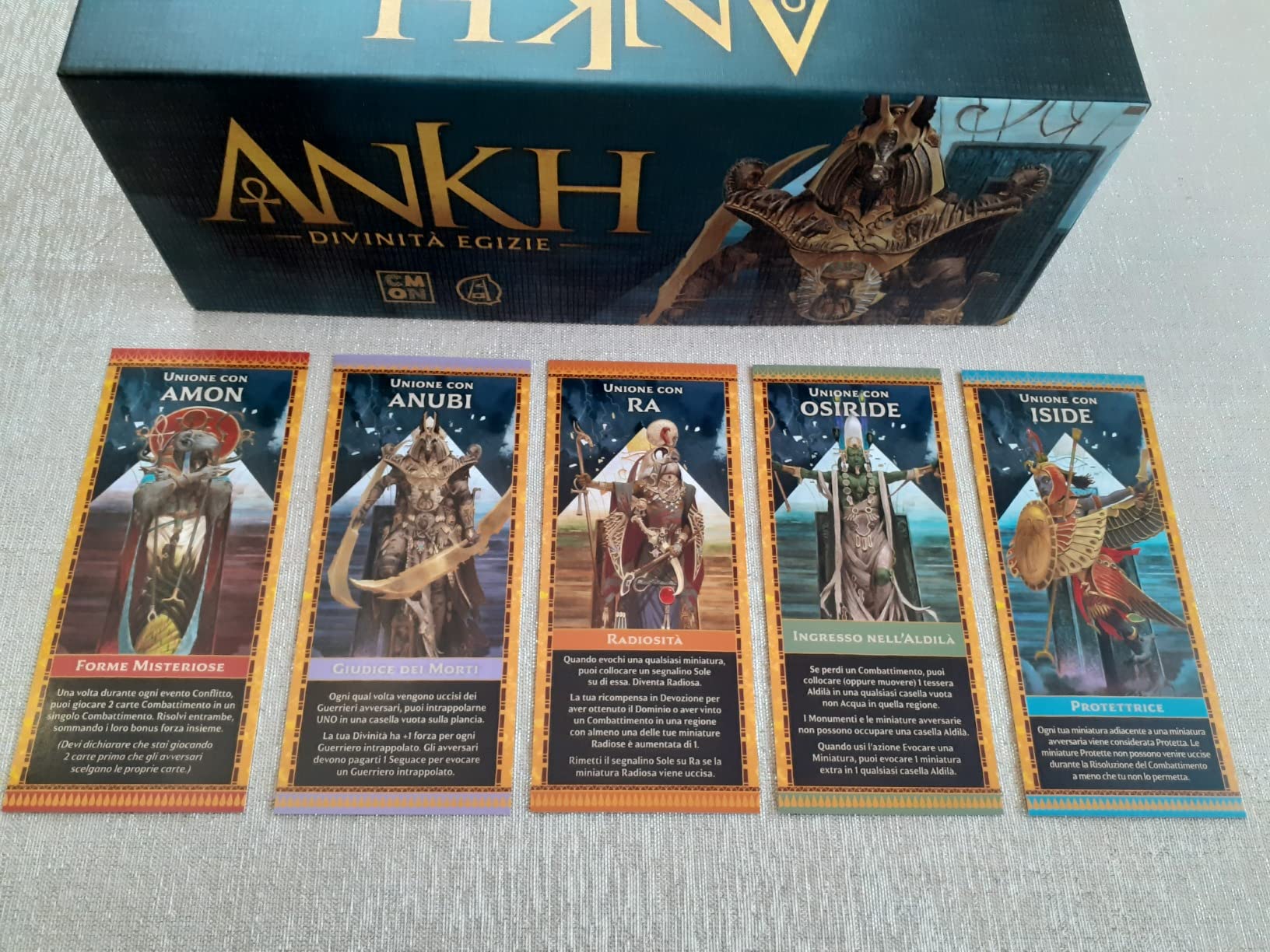 Asmodee Ankh Divinità Egizie Gioco Strategia 2-5 Giocatori