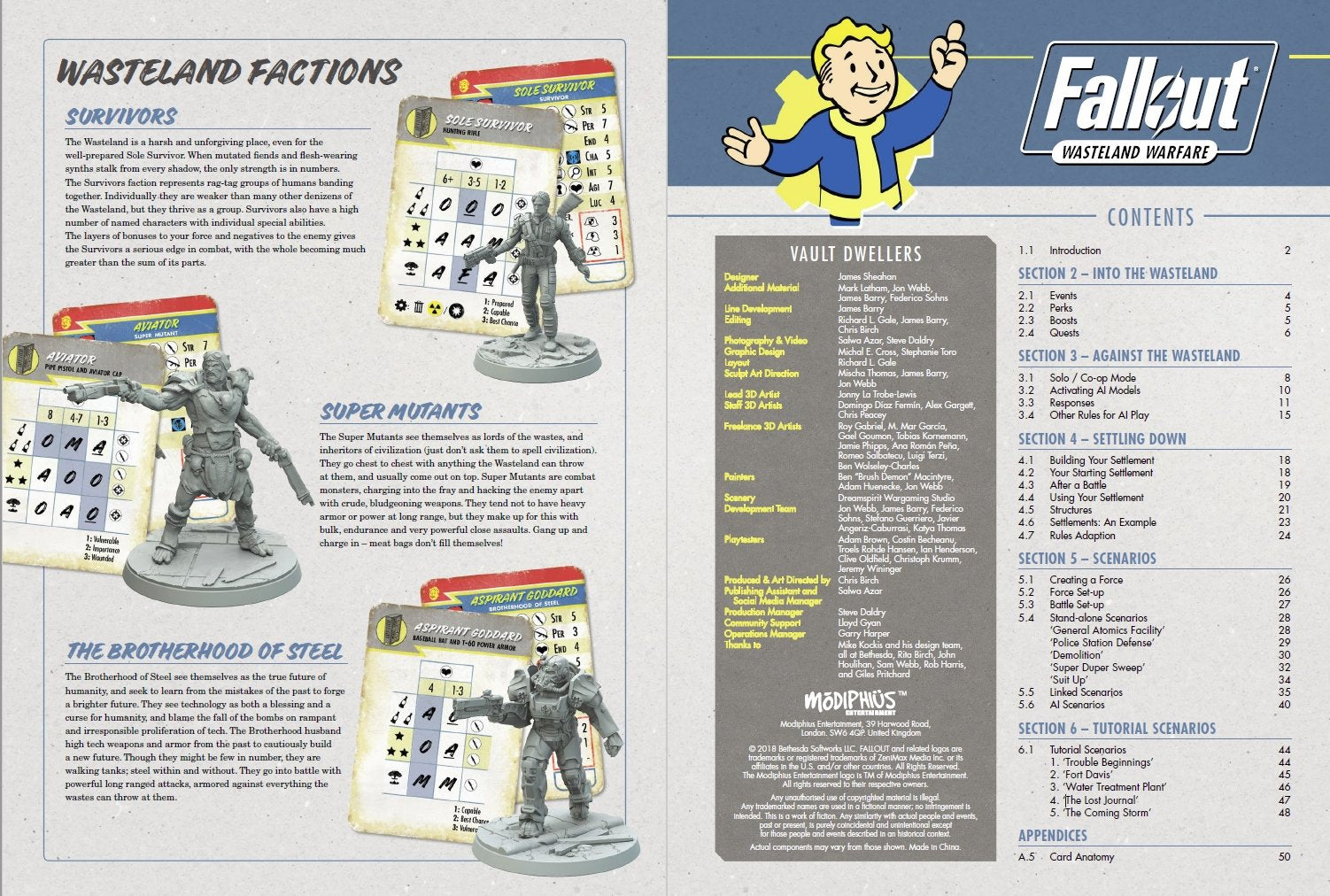 Modiphius Fallout Wasteland Warfare Campaign Book PDF espansione