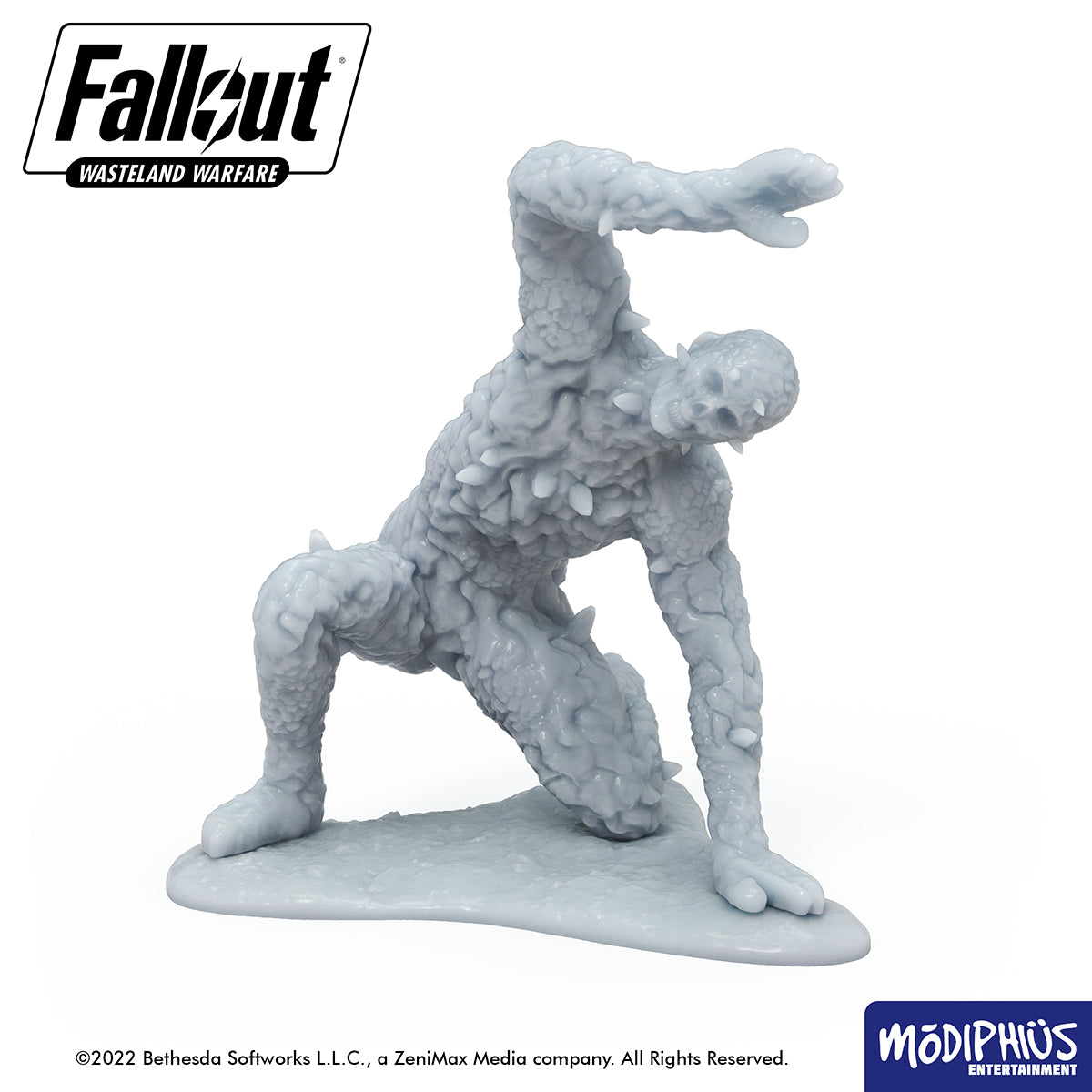 Modiphius Fallout Wasteland Warfare Scorched Statues file STL stampa 3D