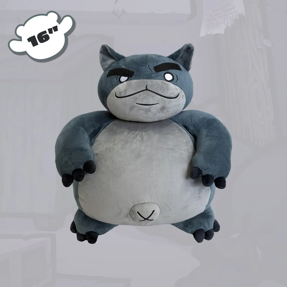 Maestro Media Plush Mewgenics Guillotina peluche 16 pollici