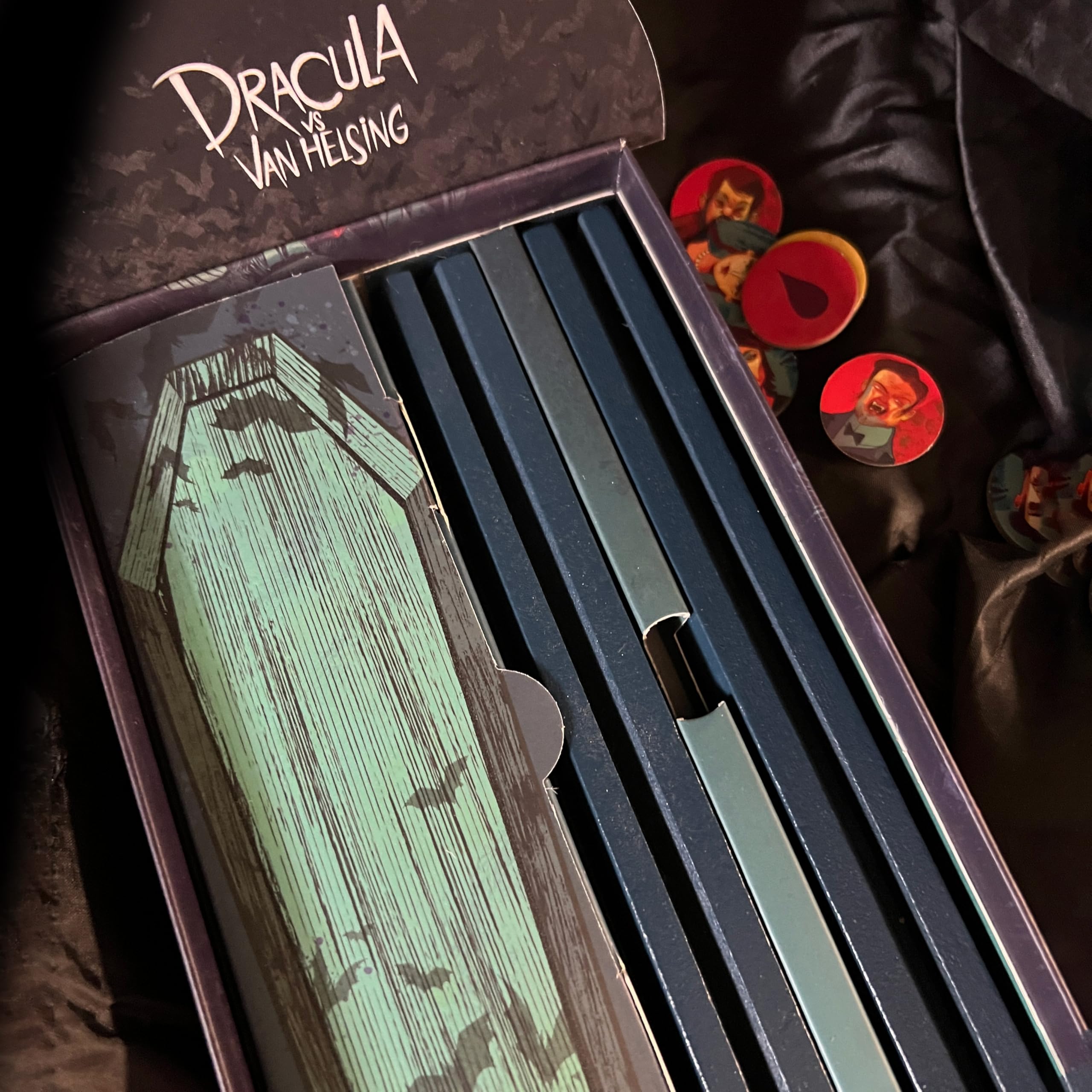 Asmodee Dracula vs Van Helsing gioco strategico 2 giocatori