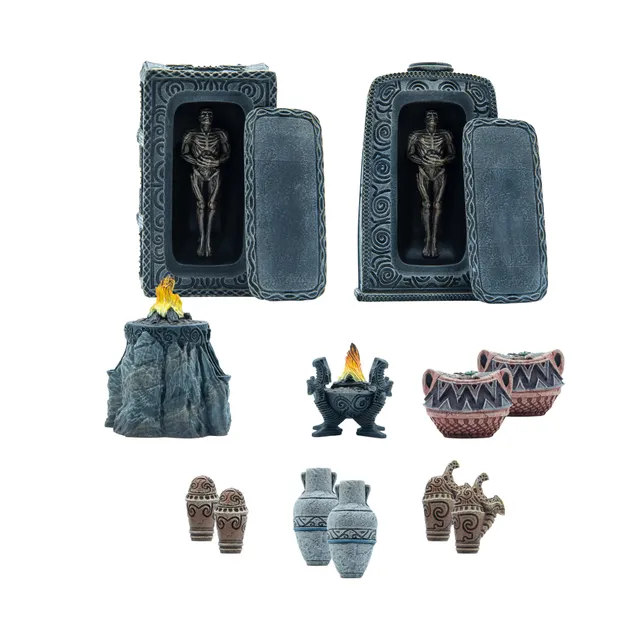 Elder Scrolls Call to Arms Bleak Falls Barrow miniature 12 pezzi