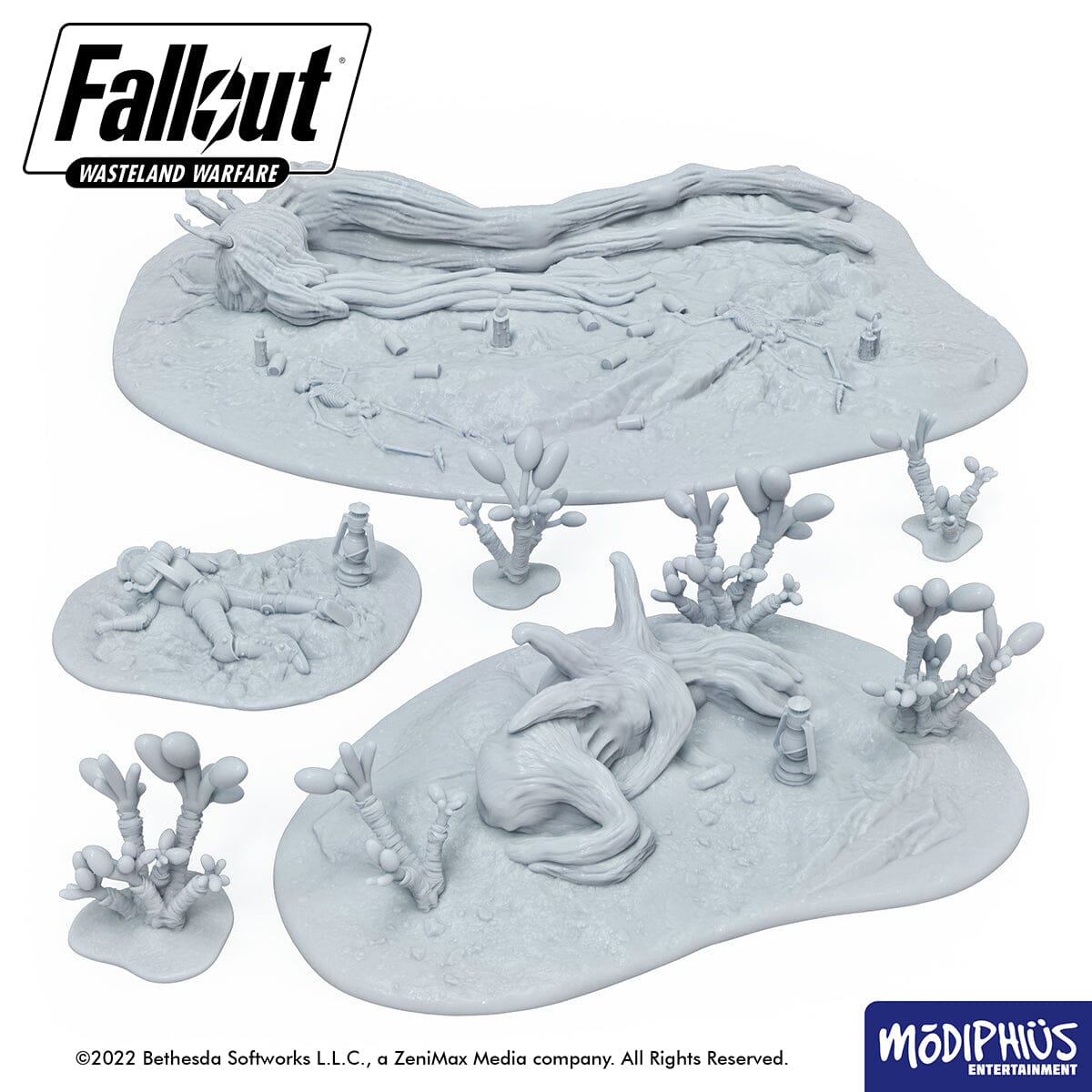 Fallout Wasteland Warfare The Deep file STL 6 scenari