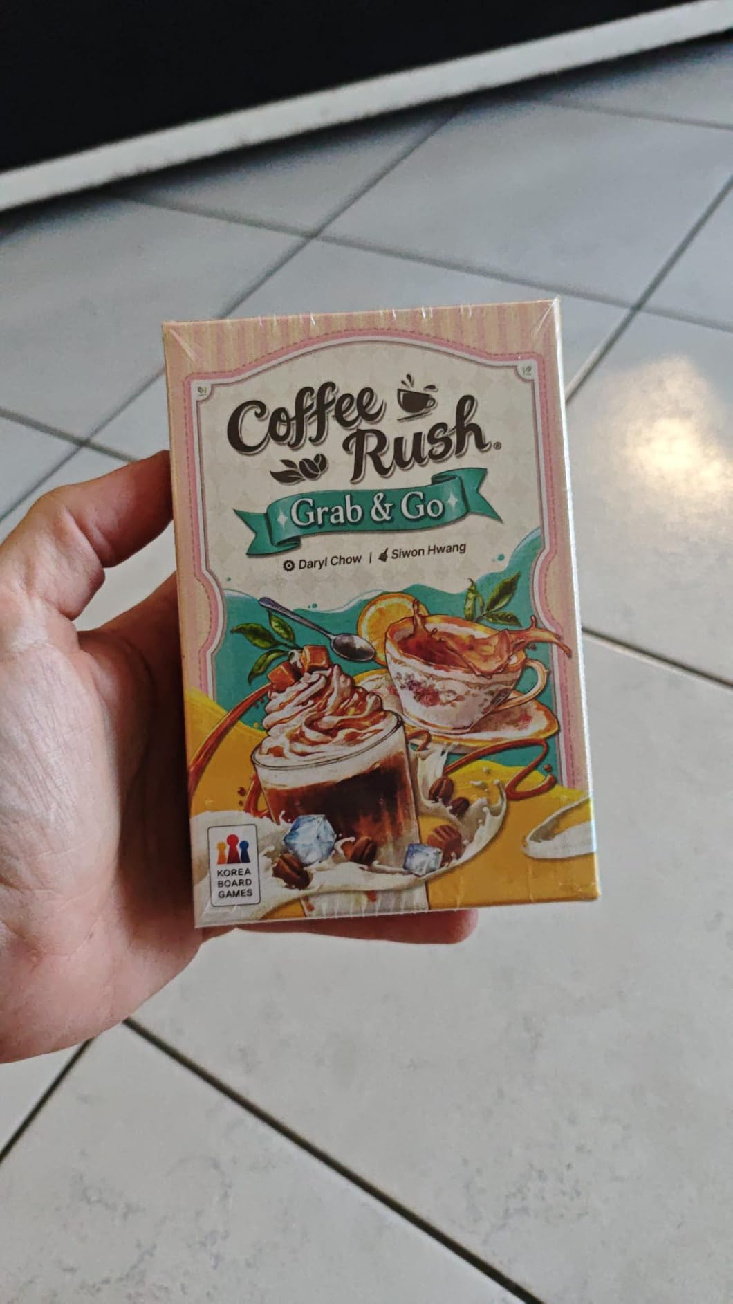 Asmodee Coffee Rush Grab & Go Gioco Carte da Viaggio
