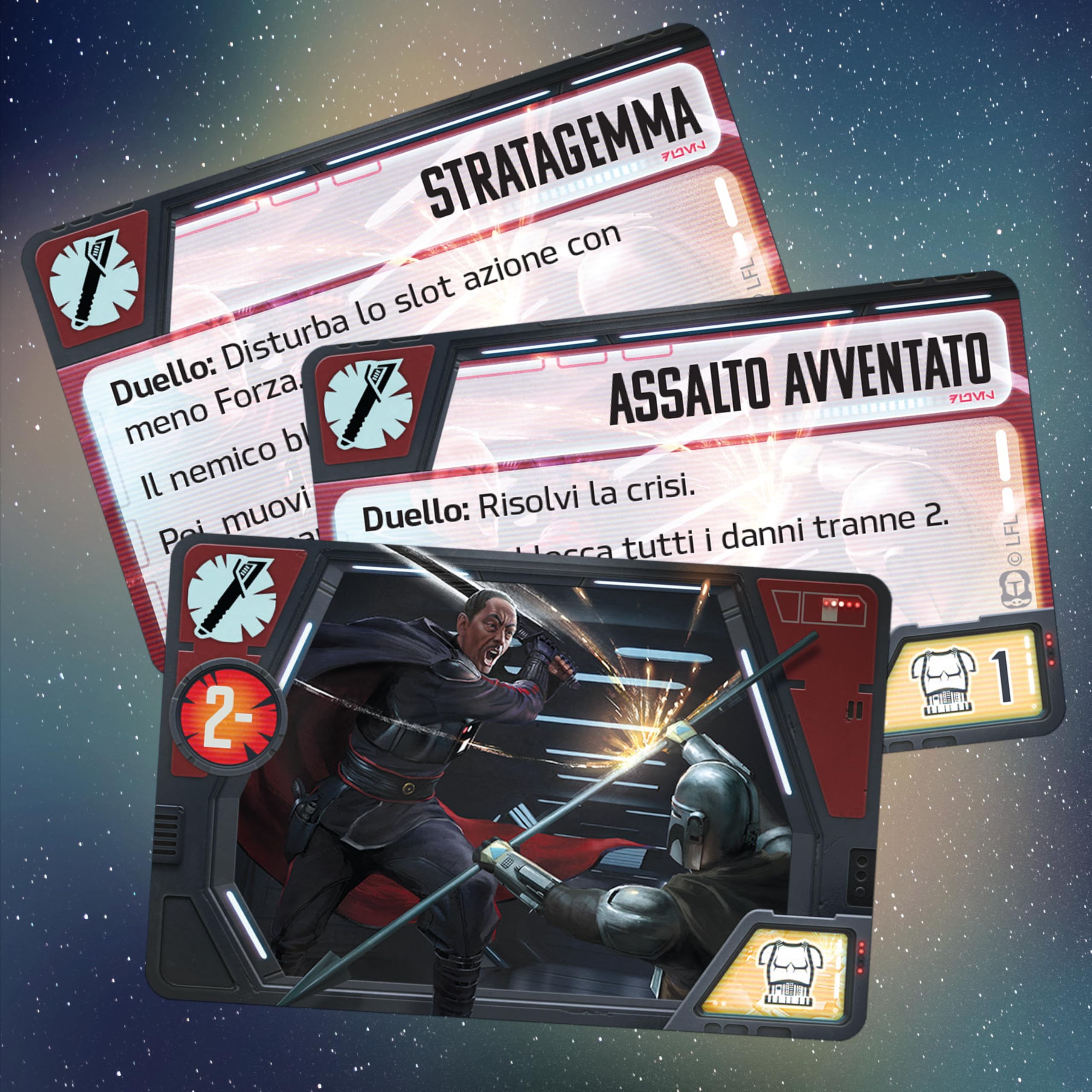 Asmodee Mandalorian Clan of Two espansione gioco 1-4