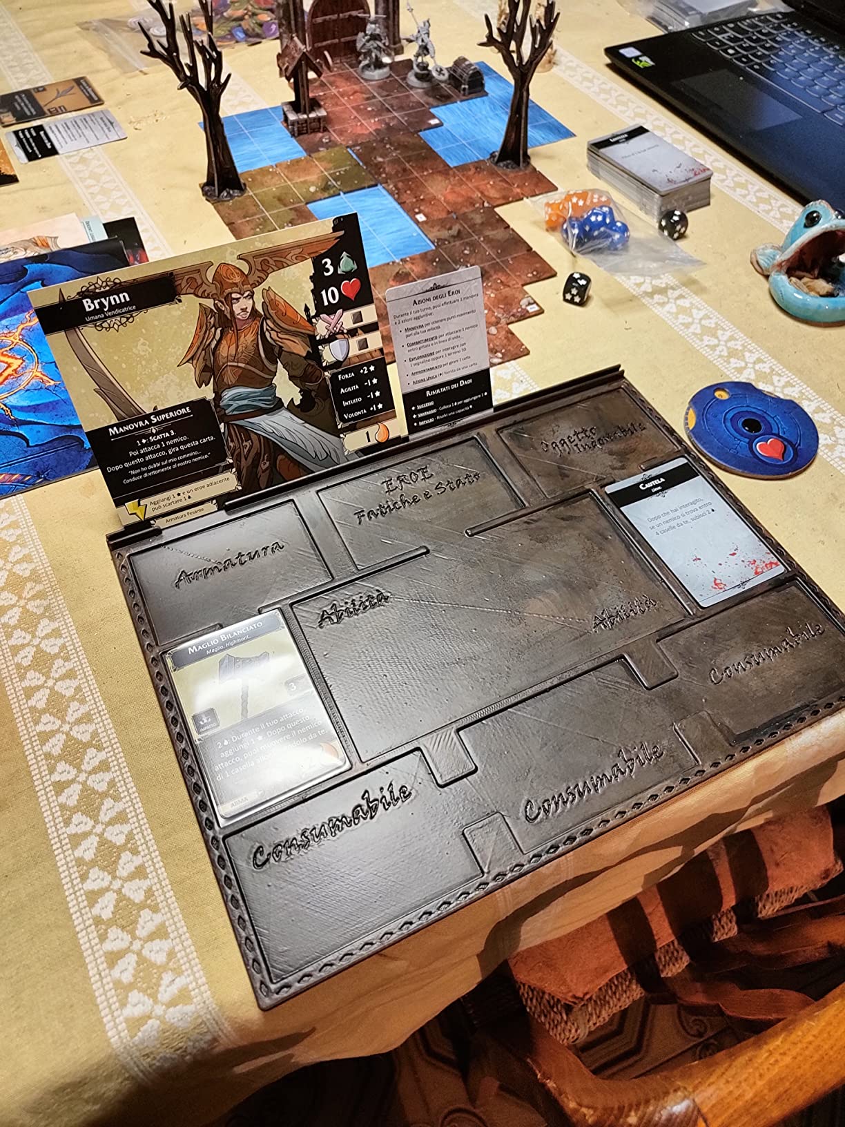Asmodee Descent Leggende delle Tenebre gioco tavolo con app italiano