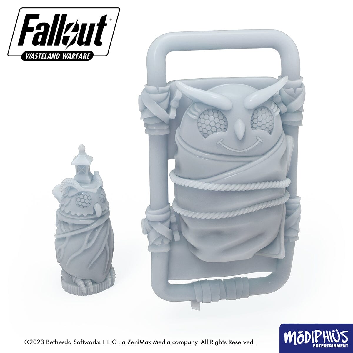 Fallout Wasteland Warfare Cult Mothman Altar file STL
