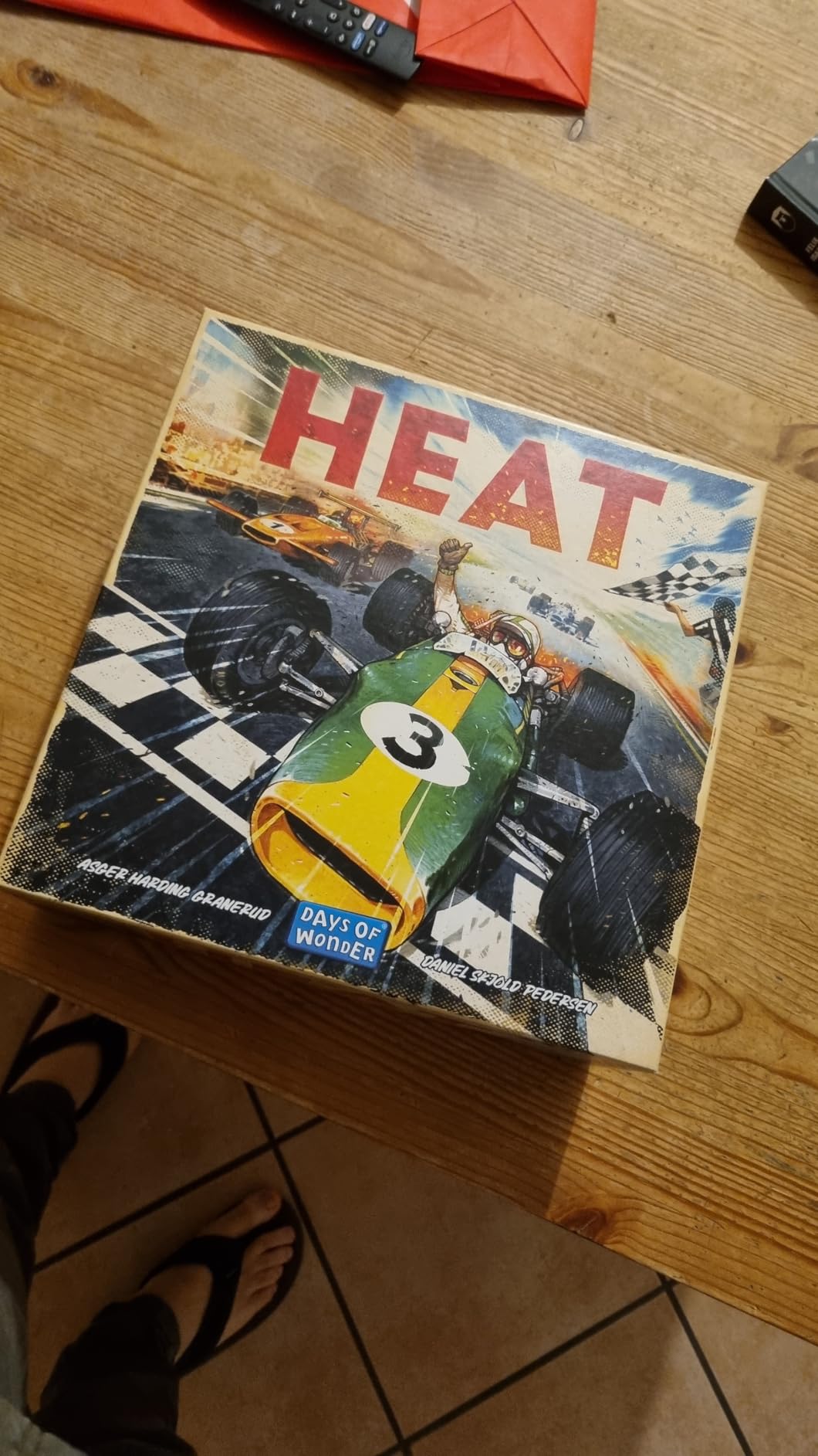 Asmodee Heat Gioco da Tavolo Auto Gioco Base 1-6 Giocatori