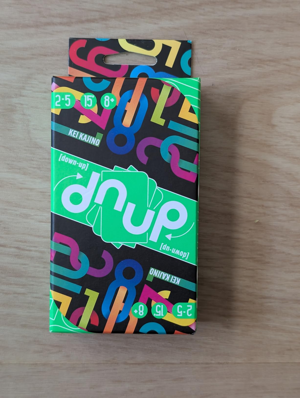 Asmodee Dnup Downup carte da gioco edizione italiana 15 min