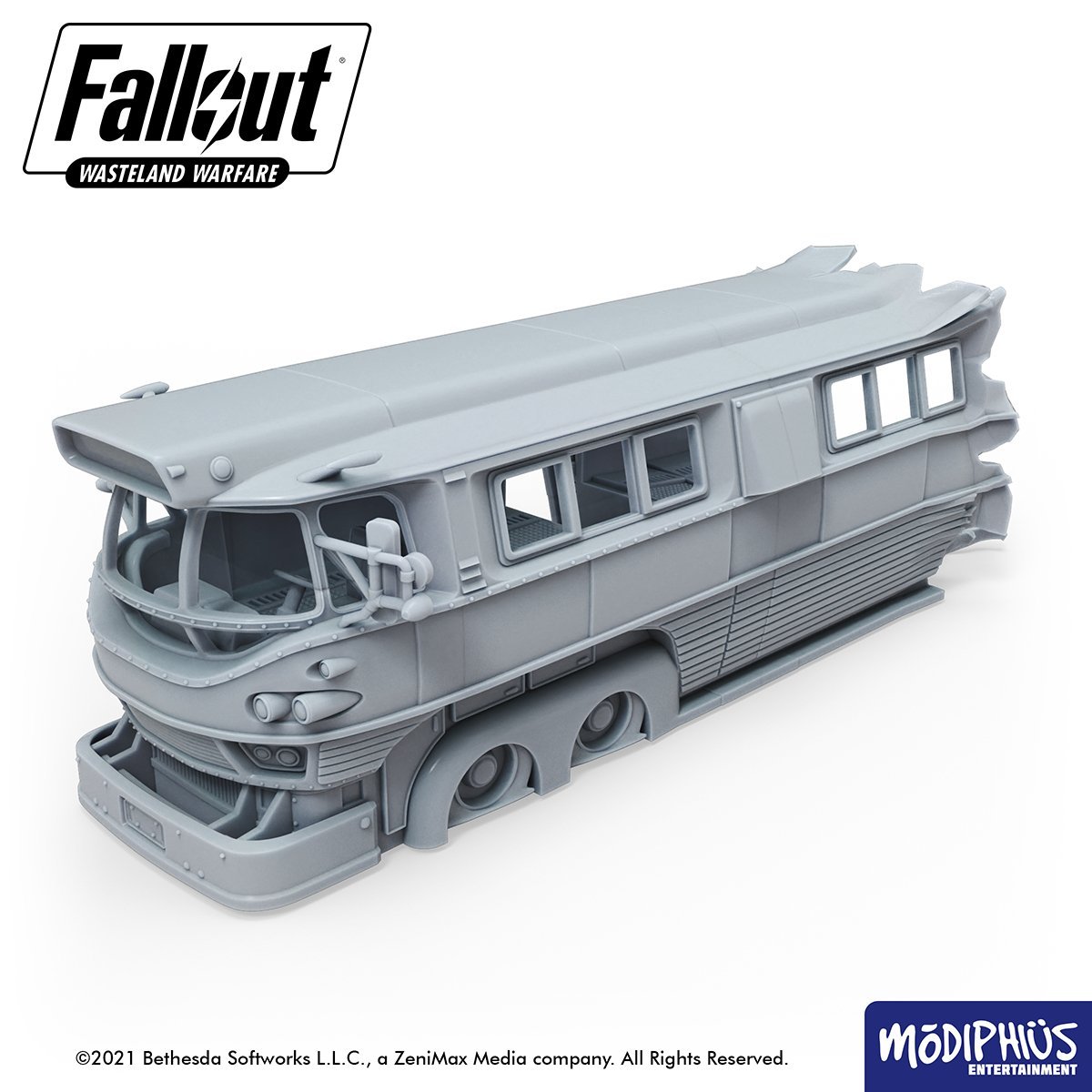 Modiphius Fallout Wasteland Warfare Nuka World scenario STL