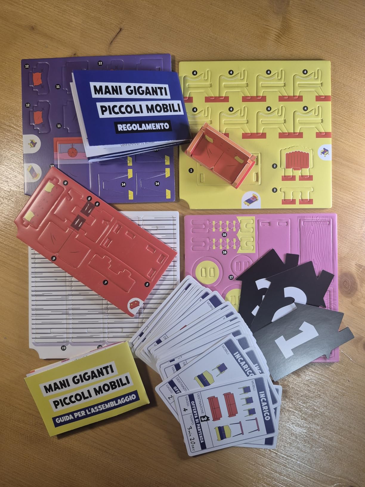 Asmodee Mani Giganti Piccoli Mobili gioco destrezza 3-8 giocatori