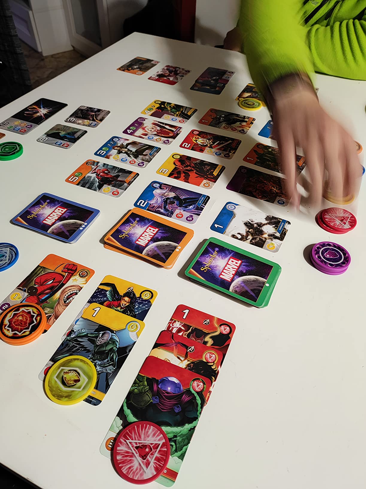 Asmodee Splendor Marvel gioco tavolo strategia supereroi