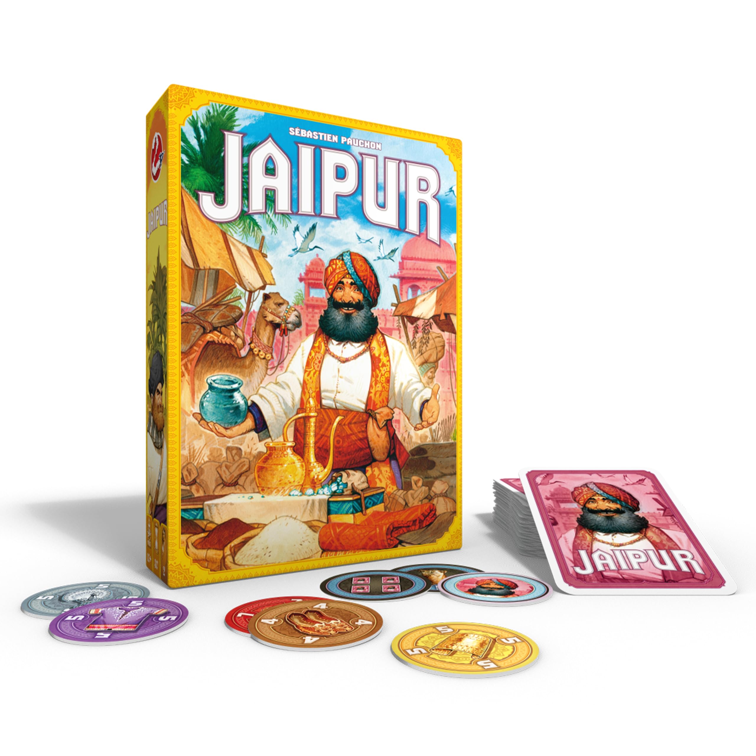 Asmodee Jaipur gioco tavolo strategia 2 giocatori edizione italiana