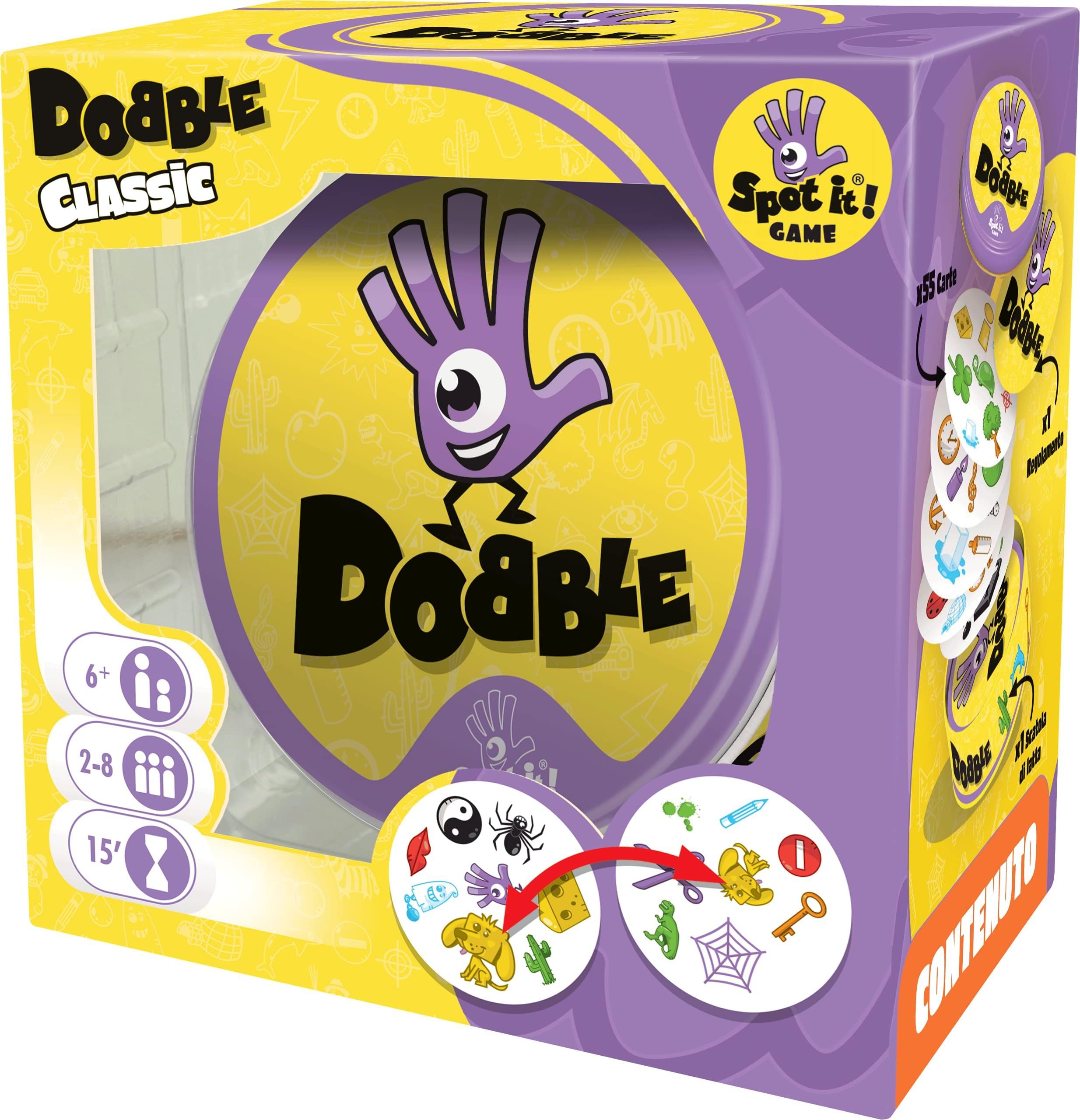 Asmodee Giochi per Famiglie Dobble Blister gioco carte 55 carte
