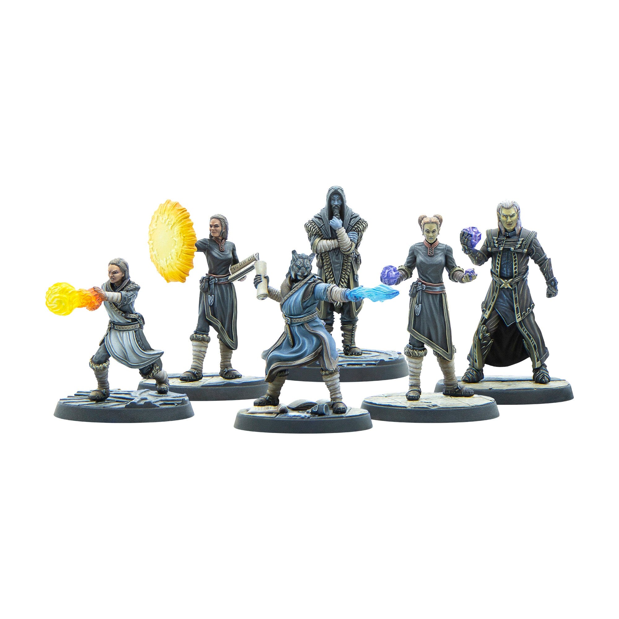 Elder Scrolls Call to Arms College of Winterhold set 6 miniature