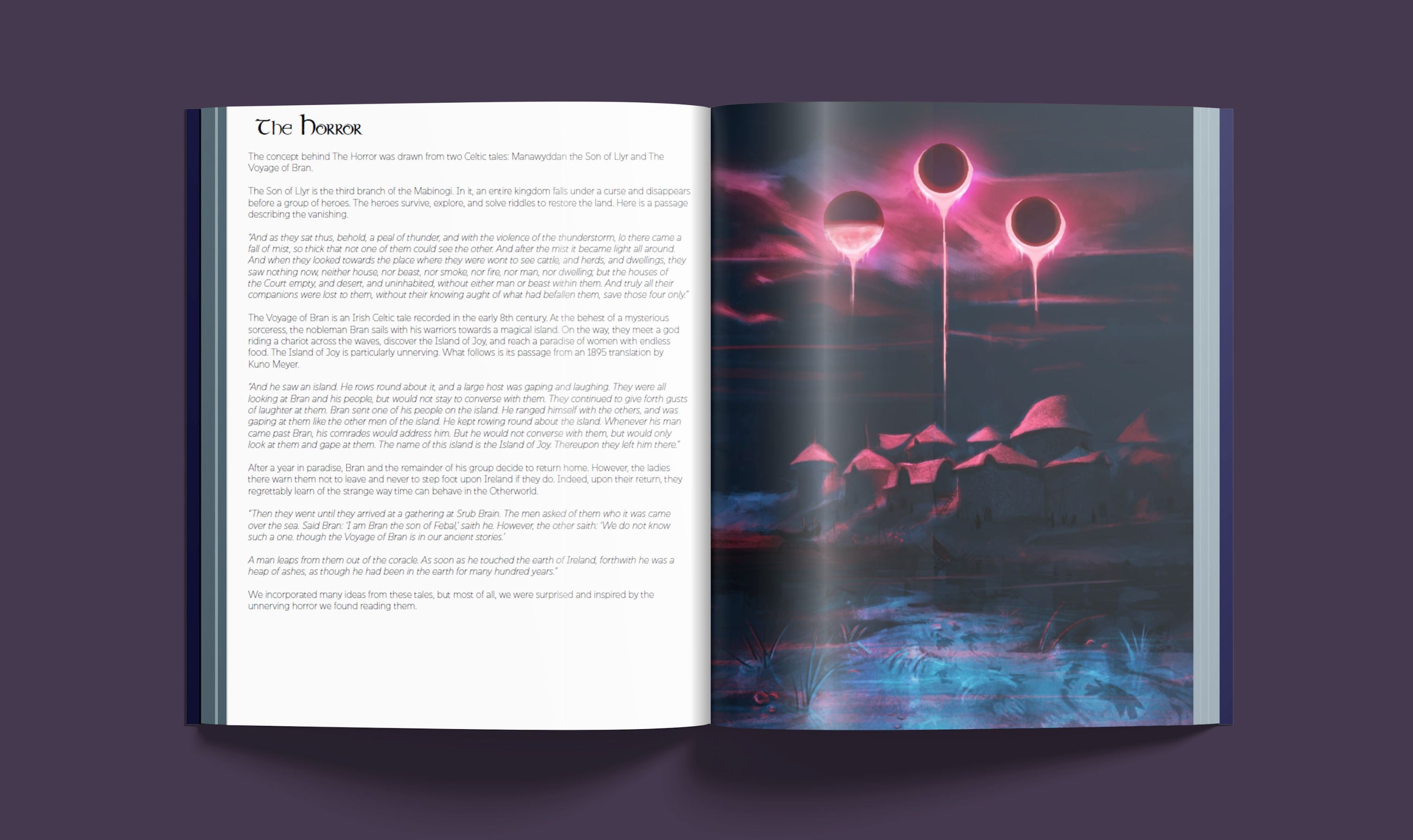 Legends of Avallen Against Faerie Queene art book 176 pagine