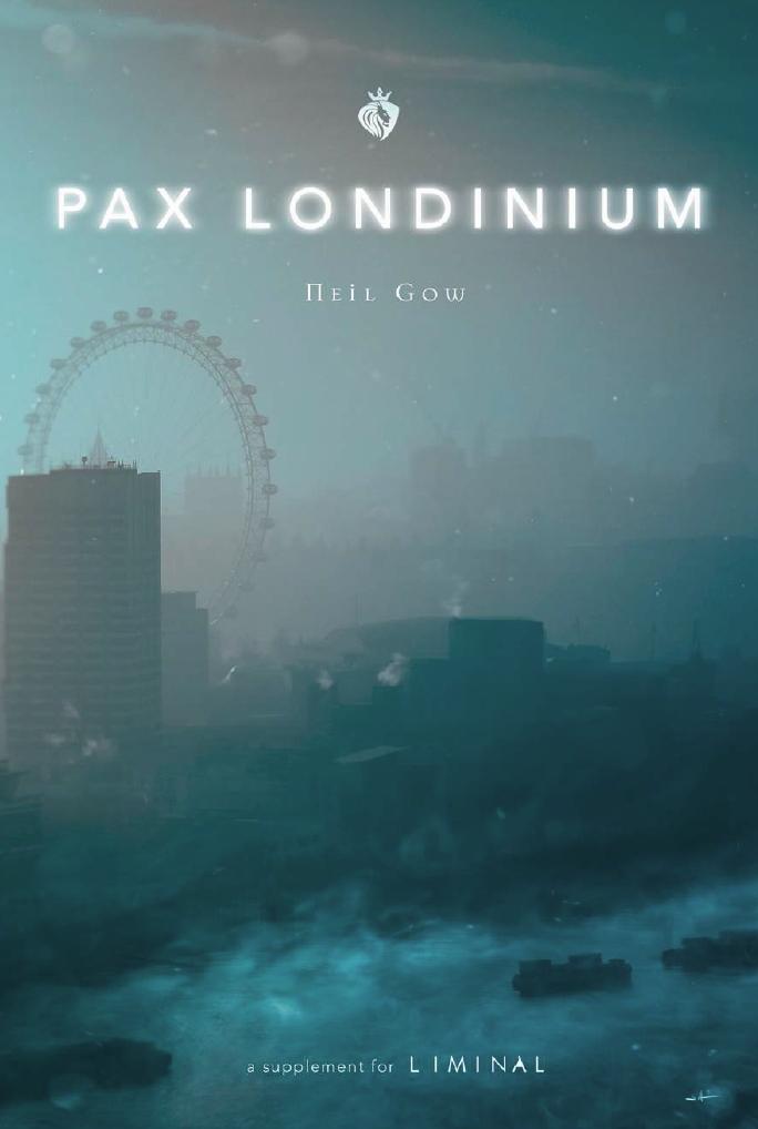 Modiphius Liminal Pax Londinium manuale gioco ruolo Londra