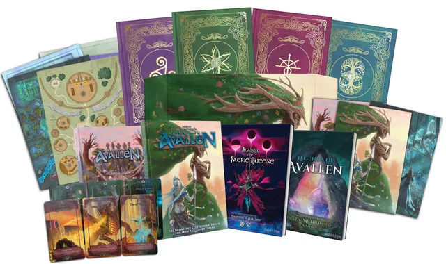 Modiphius Legends of Avallen Collector's Edition bundle completo