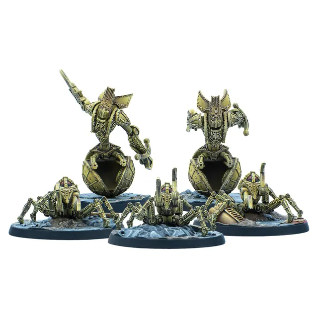 Modiphius Elder Scrolls Call to Arms Dwemer Spheres Spiders miniature 32mm resina
