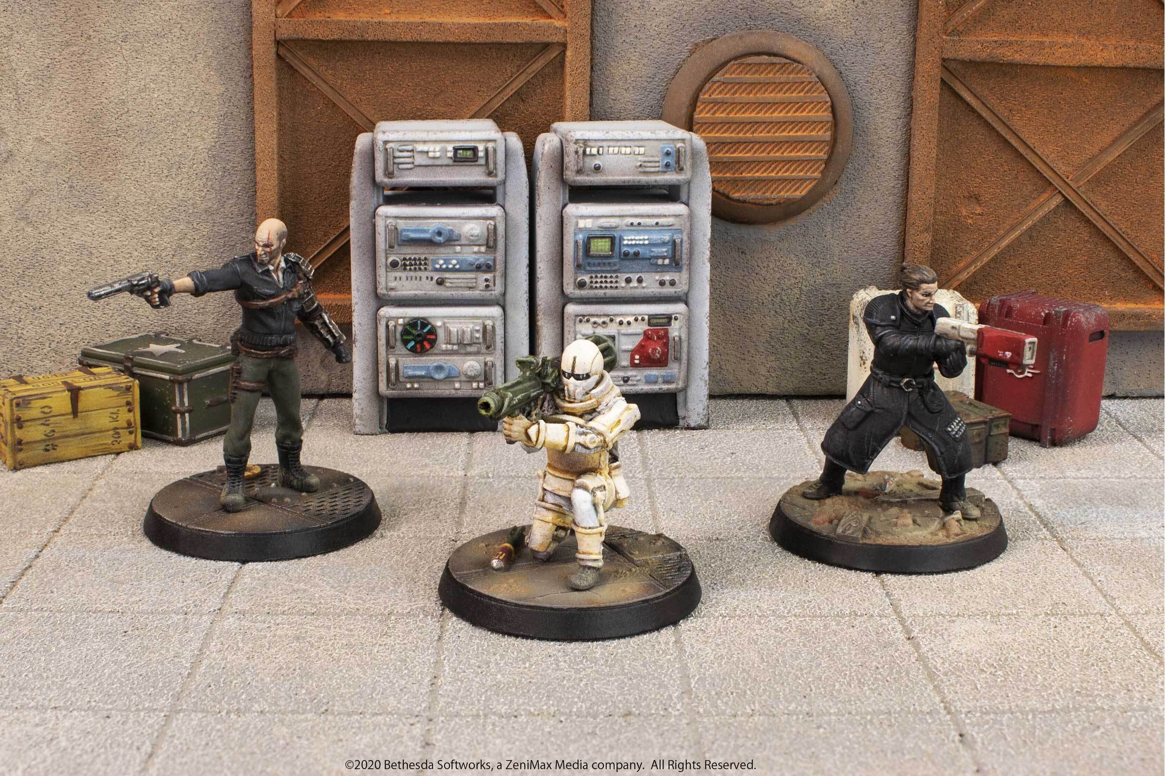 Modiphius Fallout Wasteland Warfare Institute Covert Operations mini