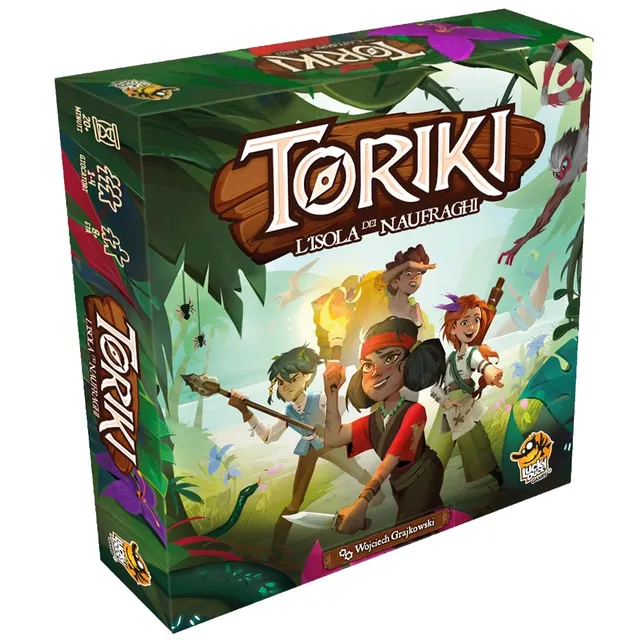Asmodee Toriki L'Isola dei Naufraghi gioco tavolo cooperativo 1-4