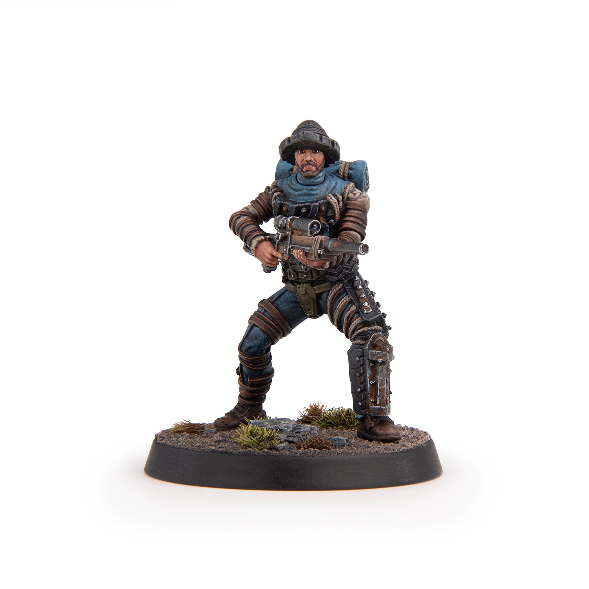 Modiphius Fallout Raiders Trappers miniature 32mm set 6 pezzi
