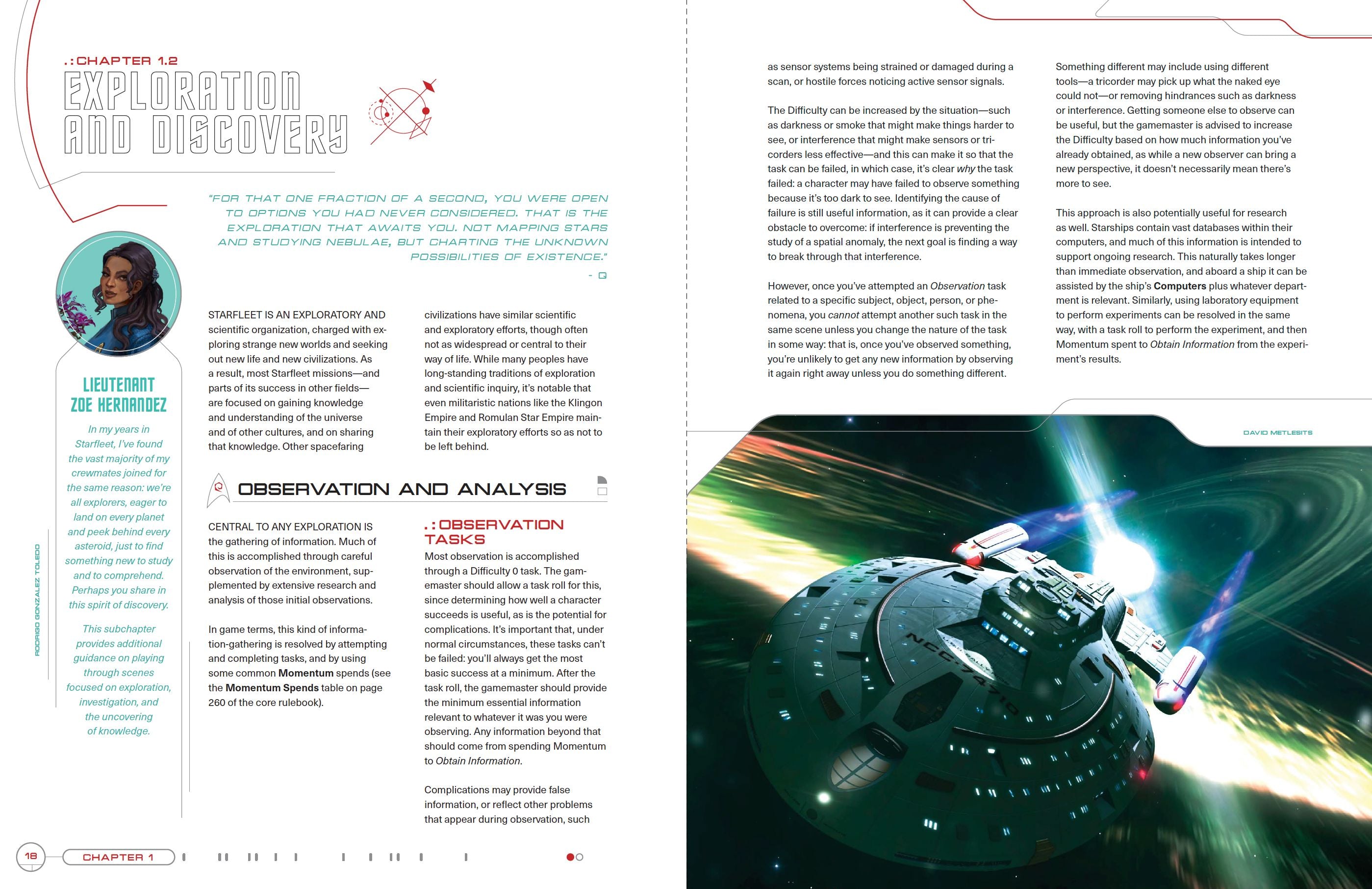 Modiphius Star Trek Adventures Exploration Guide PDF 144 pagine