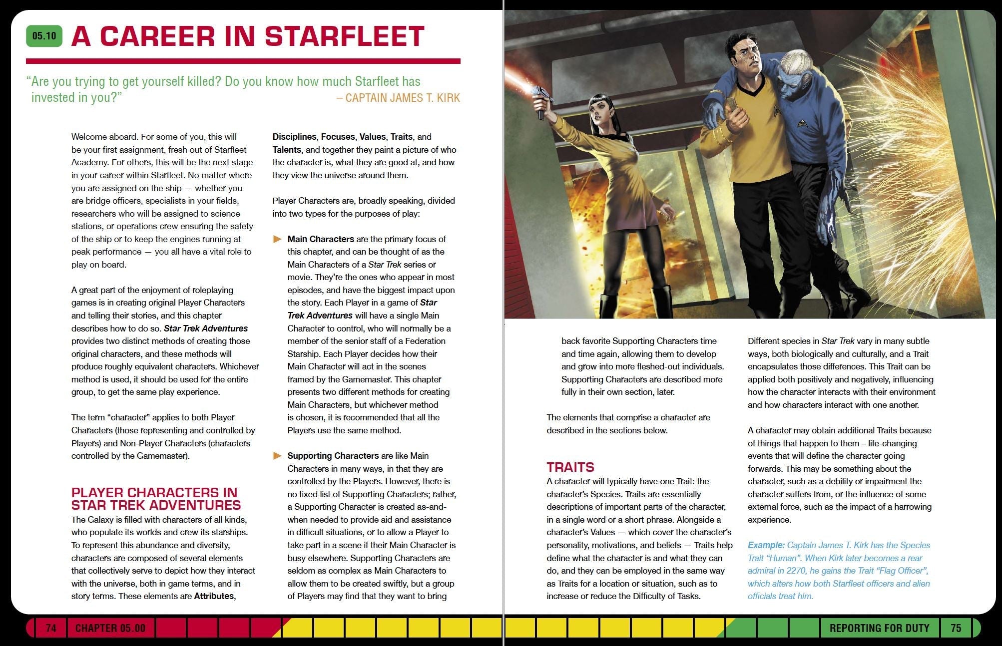 Modiphius Star Trek Adventures Rules Digest pdf regolamento 304 pagine
