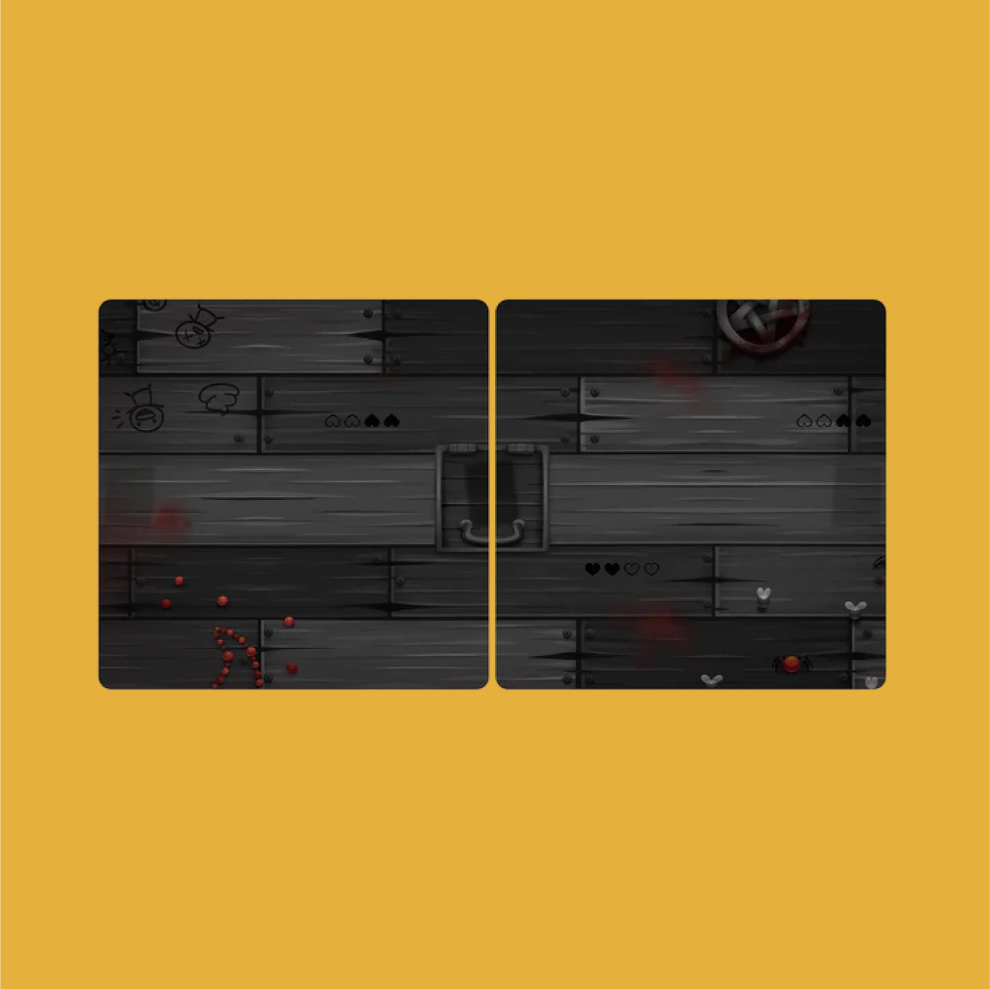 Maestro Binding of Isaac Four Souls Tappetino Neoprene 4 Giocatori